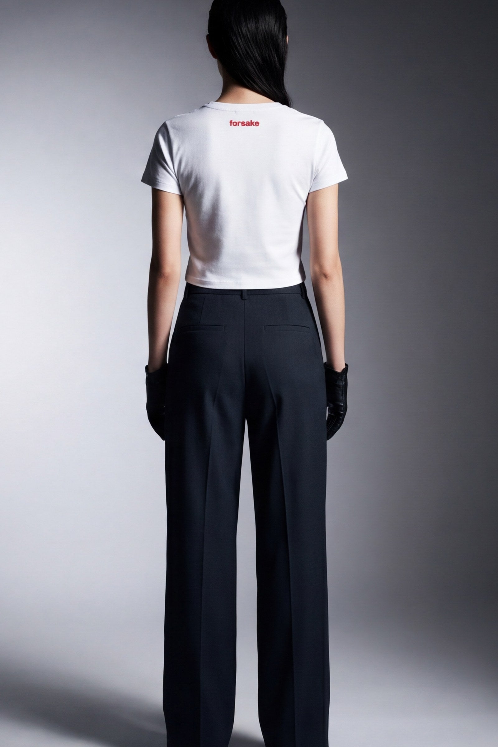FFS cropped 2:3 | original_media:gid://shopify/MediaImage/30933668888679 | position:5 | Forfksake Bitch White Baby Tee
