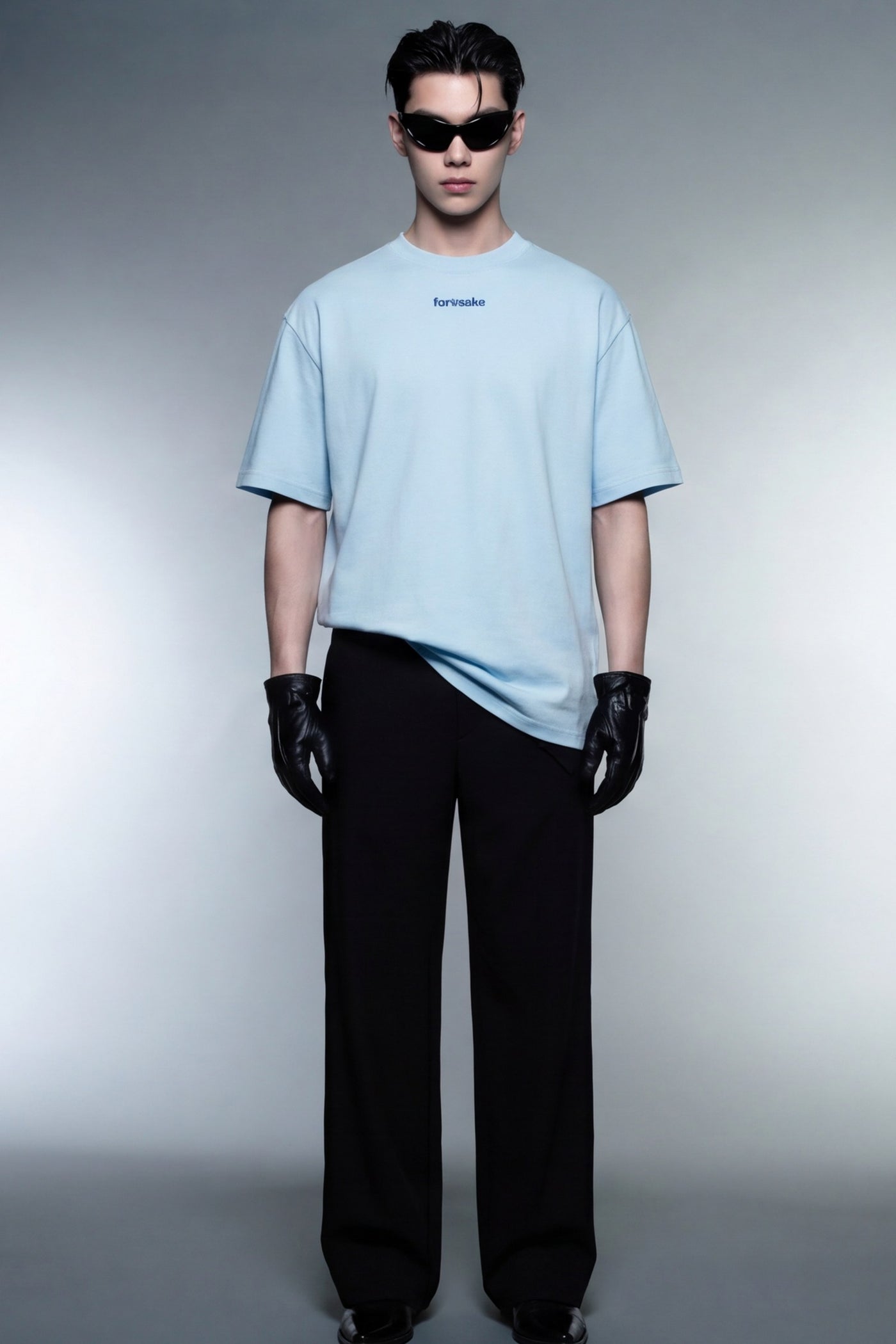 FFS cropped 2:3 | original_media:gid://shopify/MediaImage/30933675737191 | position:5 | Forfksake Break Light Blue T-Shirt