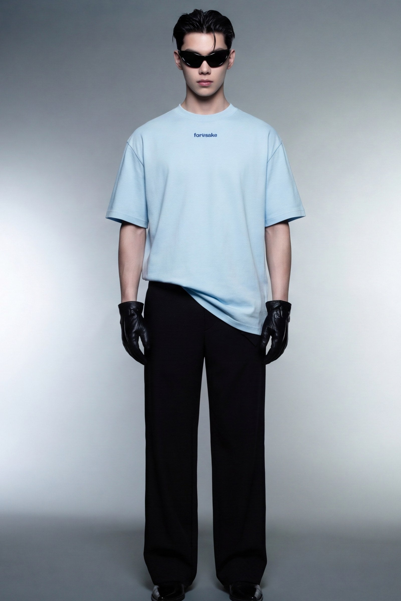 FFS cropped 2:3 | original_media:gid://shopify/MediaImage/30933675737191 | position:5 | Forfksake Break Light Blue T-Shirt