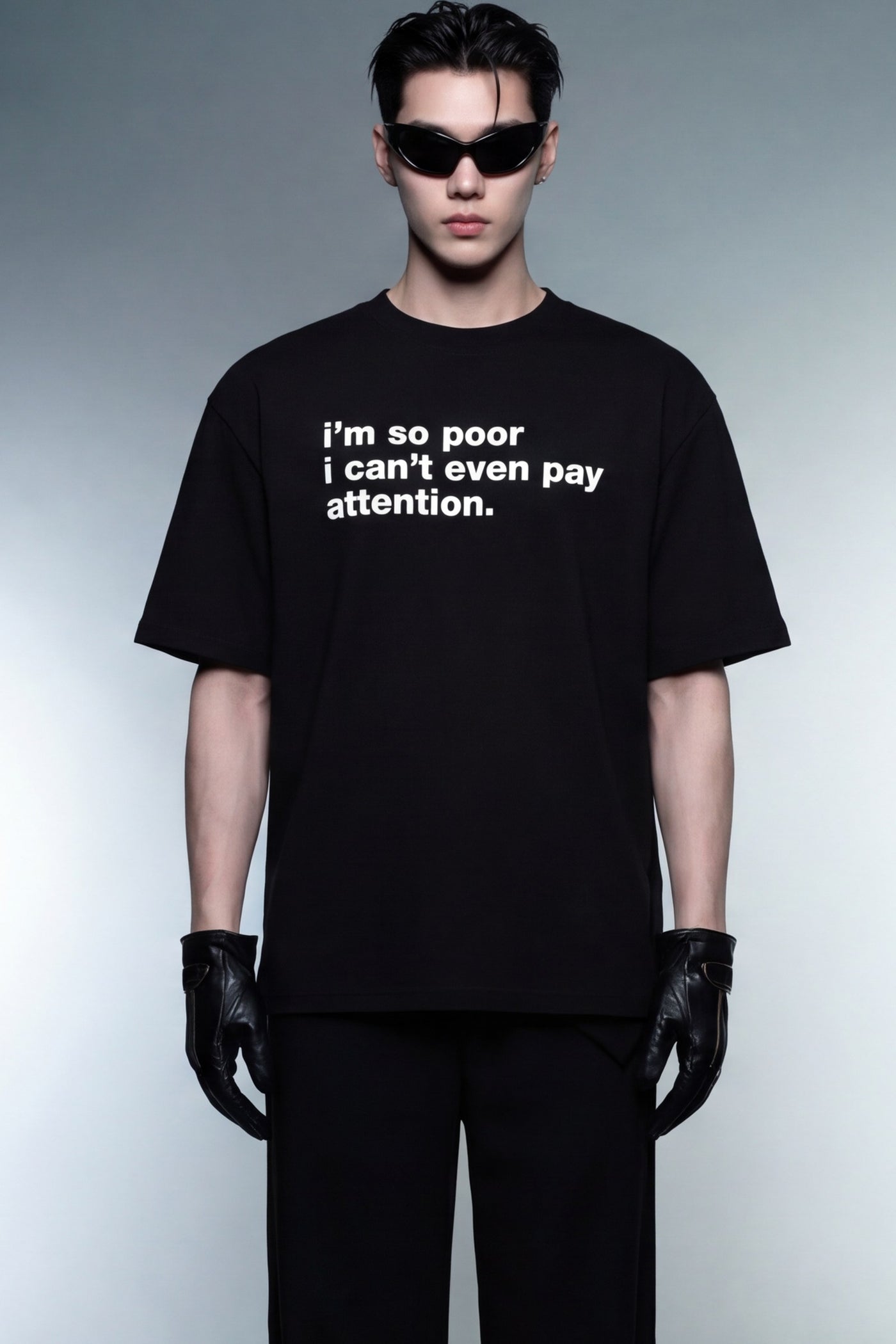 FFS cropped 2:3 | original_media:gid://shopify/MediaImage/30933677211751 | position:5 | Forfksake Can't Pay Attention T-Shirt Black
