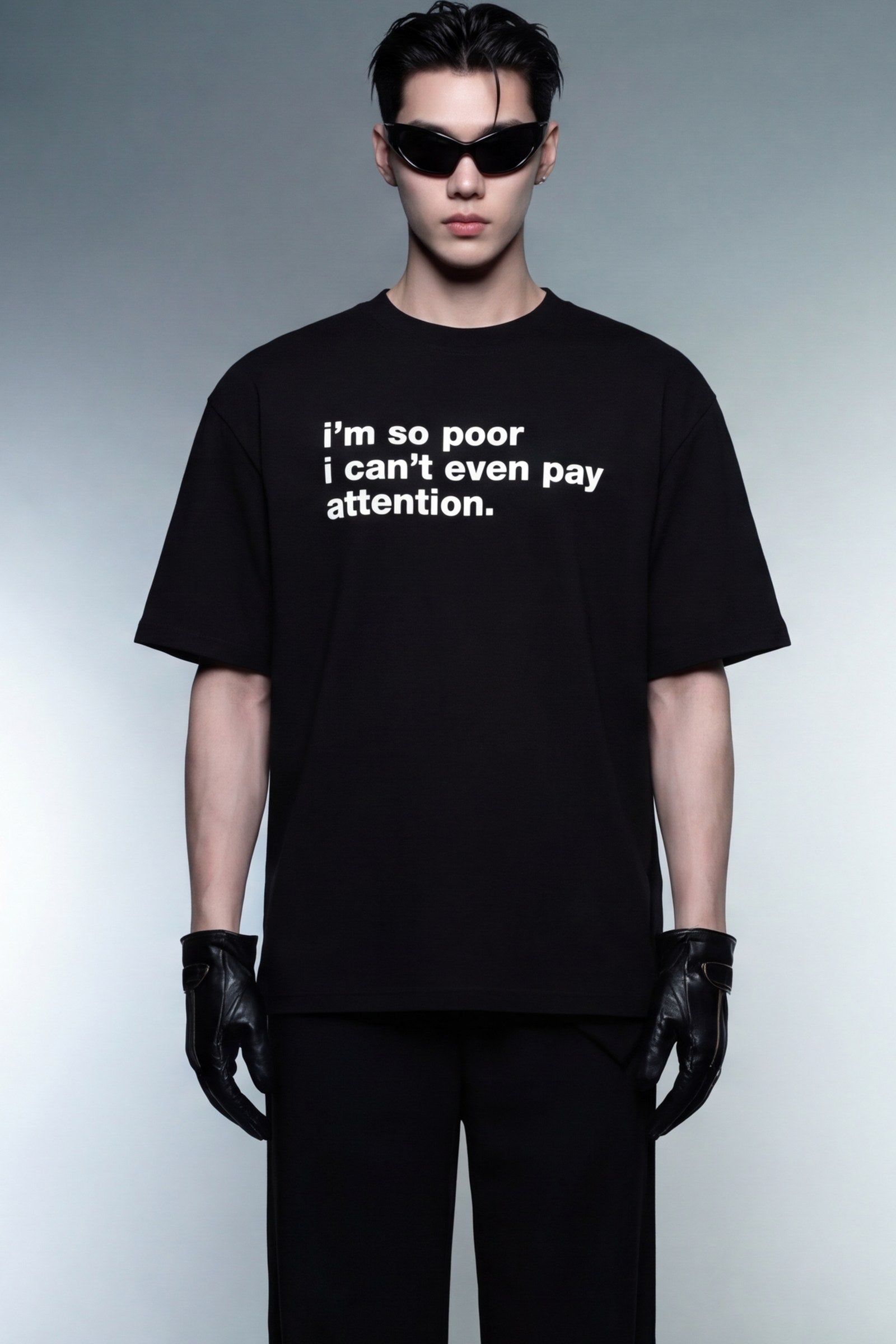 FFS cropped 2:3 | original_media:gid://shopify/MediaImage/30933677211751 | position:5 | Forfksake Can't Pay Attention T-Shirt Black