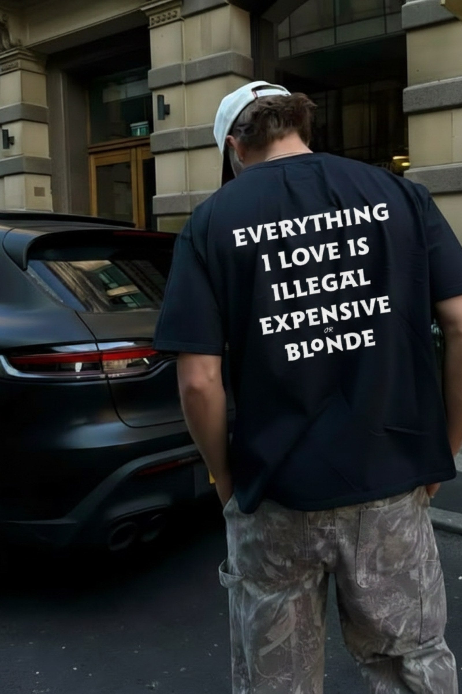 FFS cropped 2:3 | original_media:gid://shopify/MediaImage/30933734752359 | position:5 | Forfksake Everything I Love Black T-Shirt