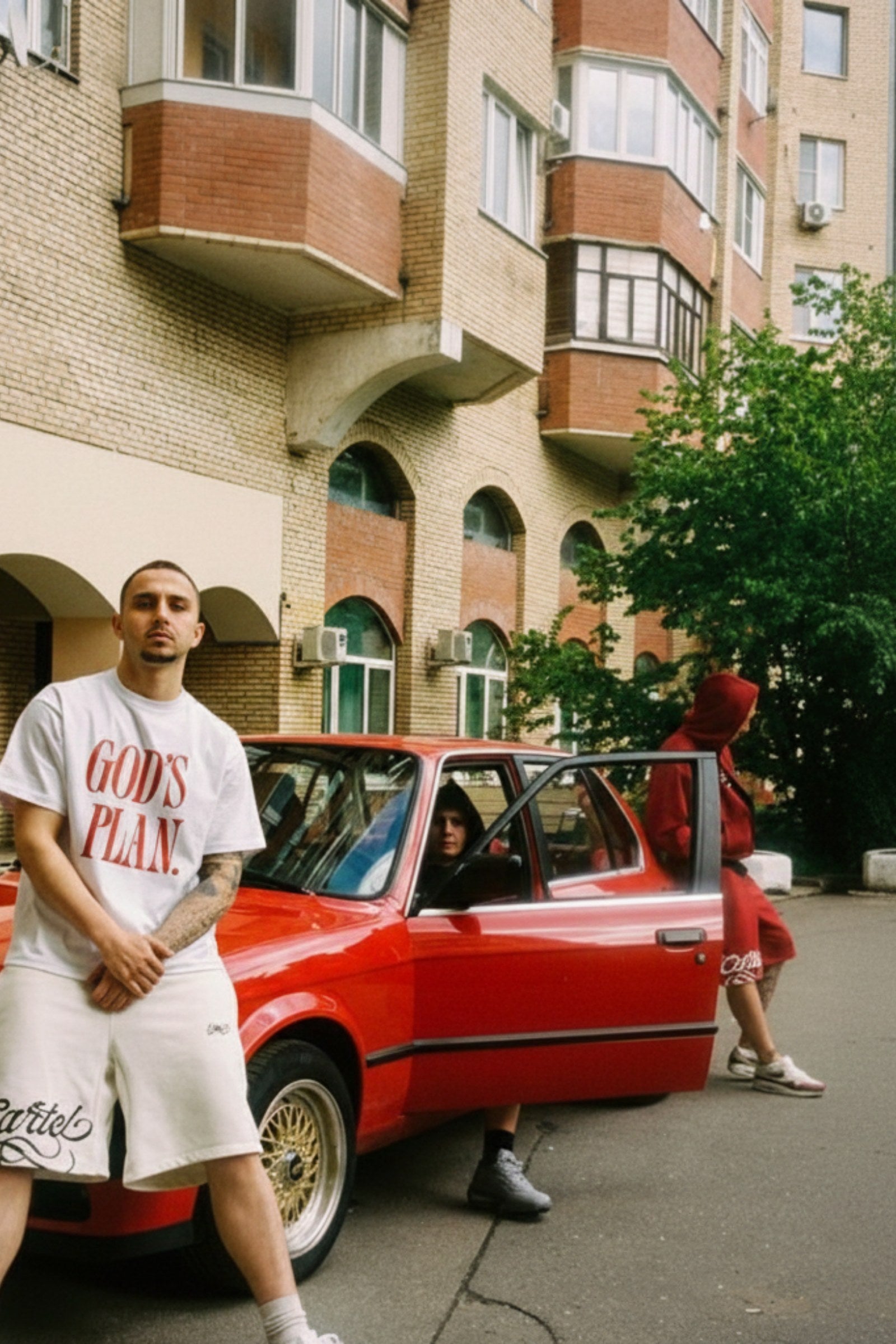 FFS cropped 2:3 | original_media:gid://shopify/MediaImage/30933945188455 | position:5 | Forfksake God's Plan White T-Shirt