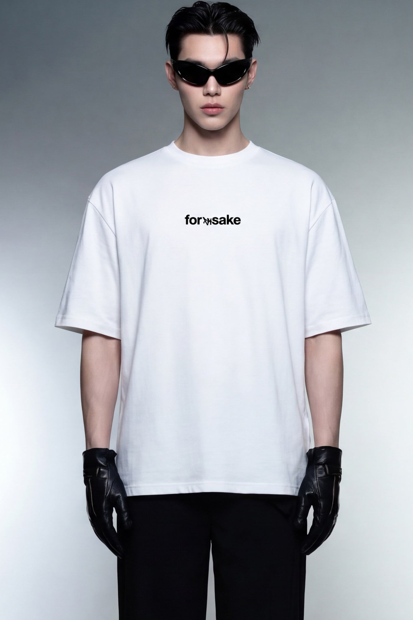 FFS cropped 2:3 | original_media:gid://shopify/MediaImage/30933974581351 | position:5 | Forfksake Hotter Girlfriend T-Shirt White