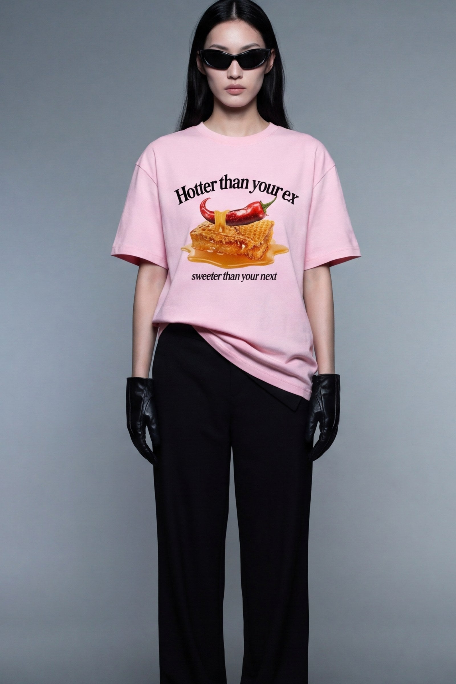 FFS cropped 2:3 | original_media:gid://shopify/MediaImage/30933978316903 | position:5 | Forfksake Hotter Pink T-Shirt