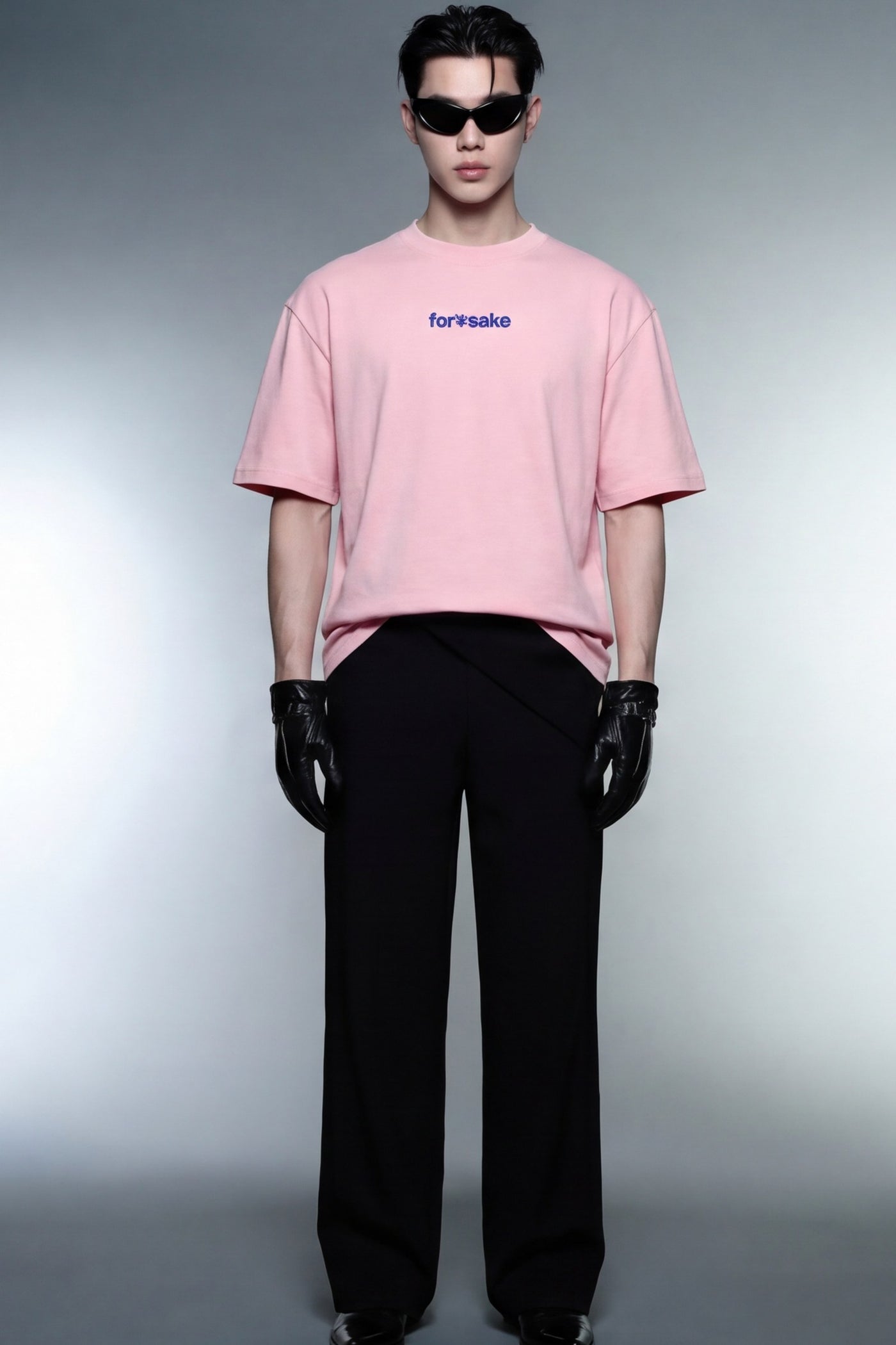 FFS cropped 2:3 | original_media:gid://shopify/MediaImage/30933990637671 | position:5 | Forfksake I Don't Flirt Pink T-Shirt