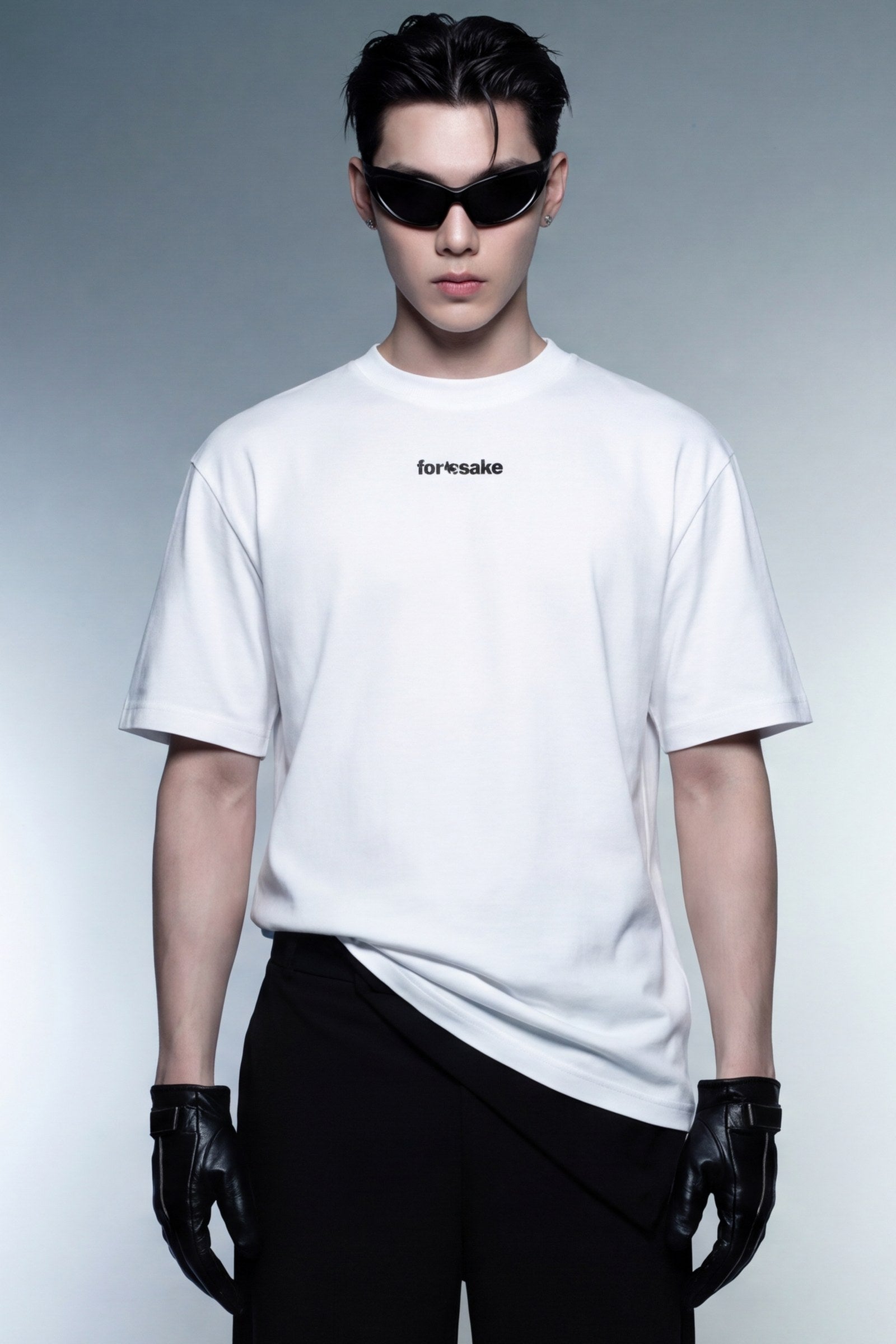 FFS cropped 2:3 | original_media:gid://shopify/MediaImage/30934009806951 | position:5 | Forfksake Just Lick It White T-Shirt