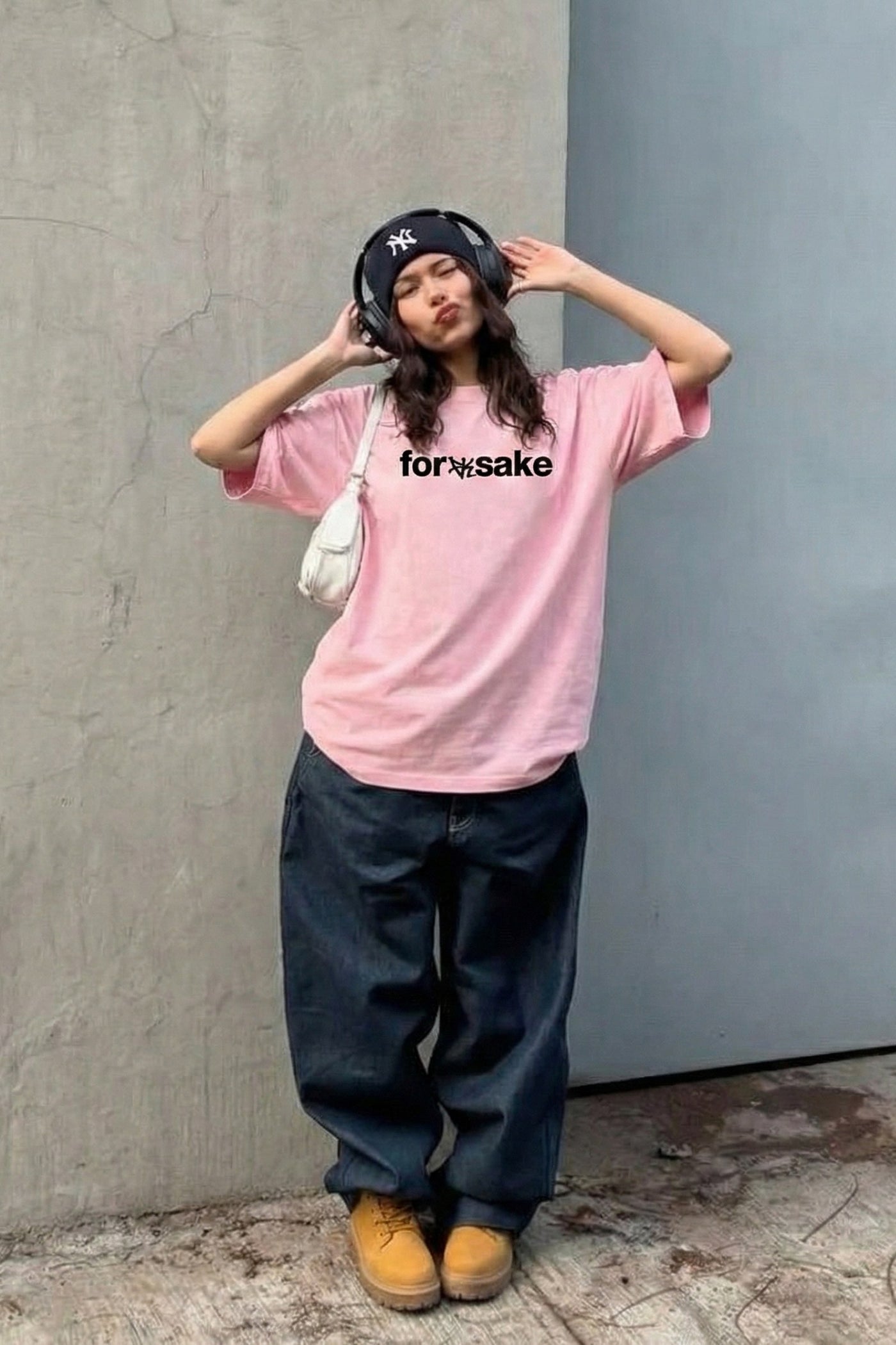 FFS cropped 2:3 | original_media:gid://shopify/MediaImage/30934034907239 | position:5 | Forfksake Missionary Arguments Club Pink T-Shirt
