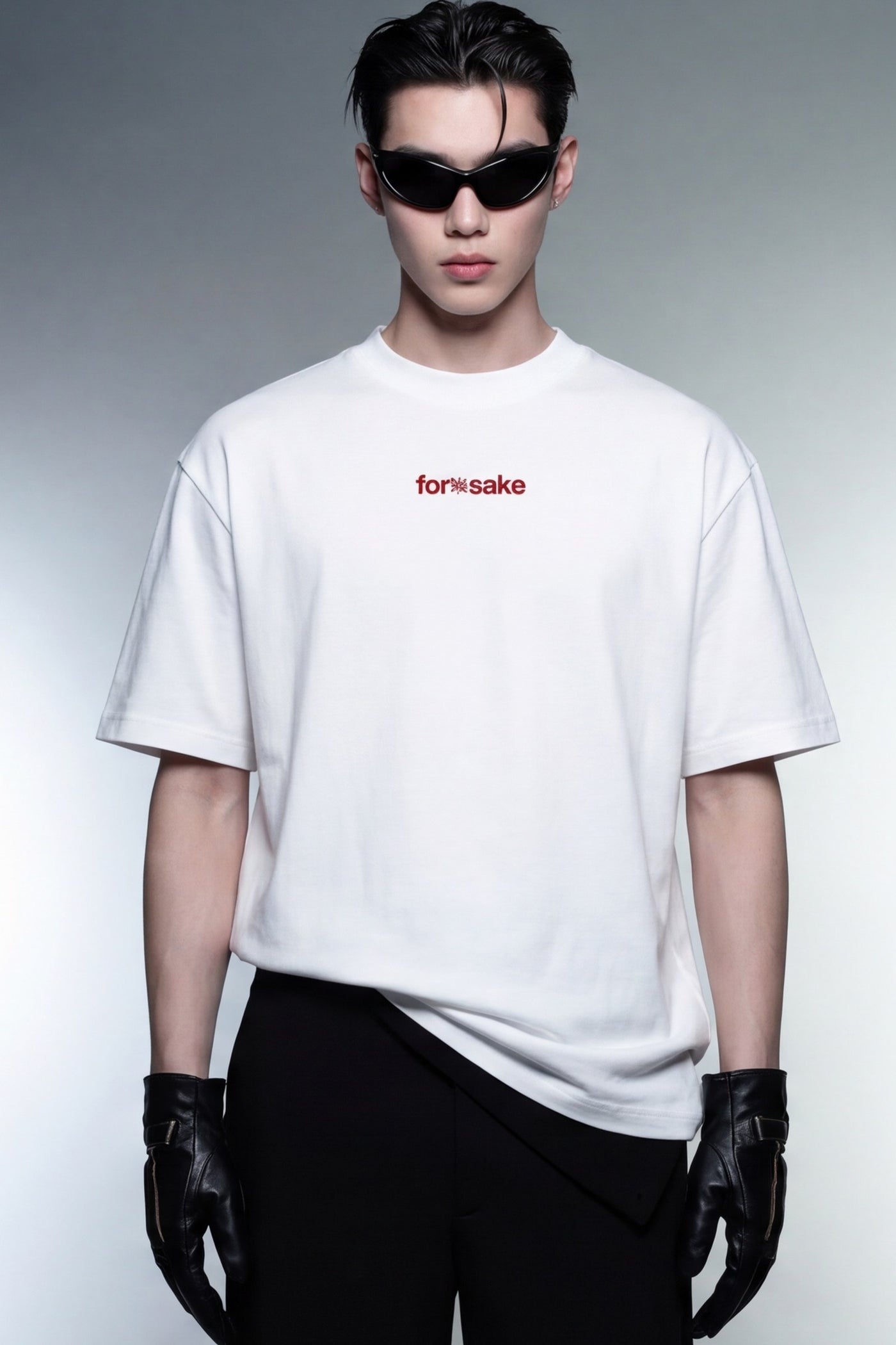 FFS cropped 2:3 | original_media:gid://shopify/MediaImage/30934100508775 | position:5 | Forfksake Nobody White T-Shirt