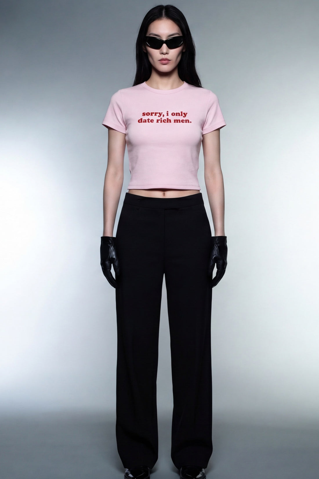 FFS cropped 2:3 | original_media:gid://shopify/MediaImage/30934160670823 | position:5 | Forfksake Rich Standards Baby Tee Pink