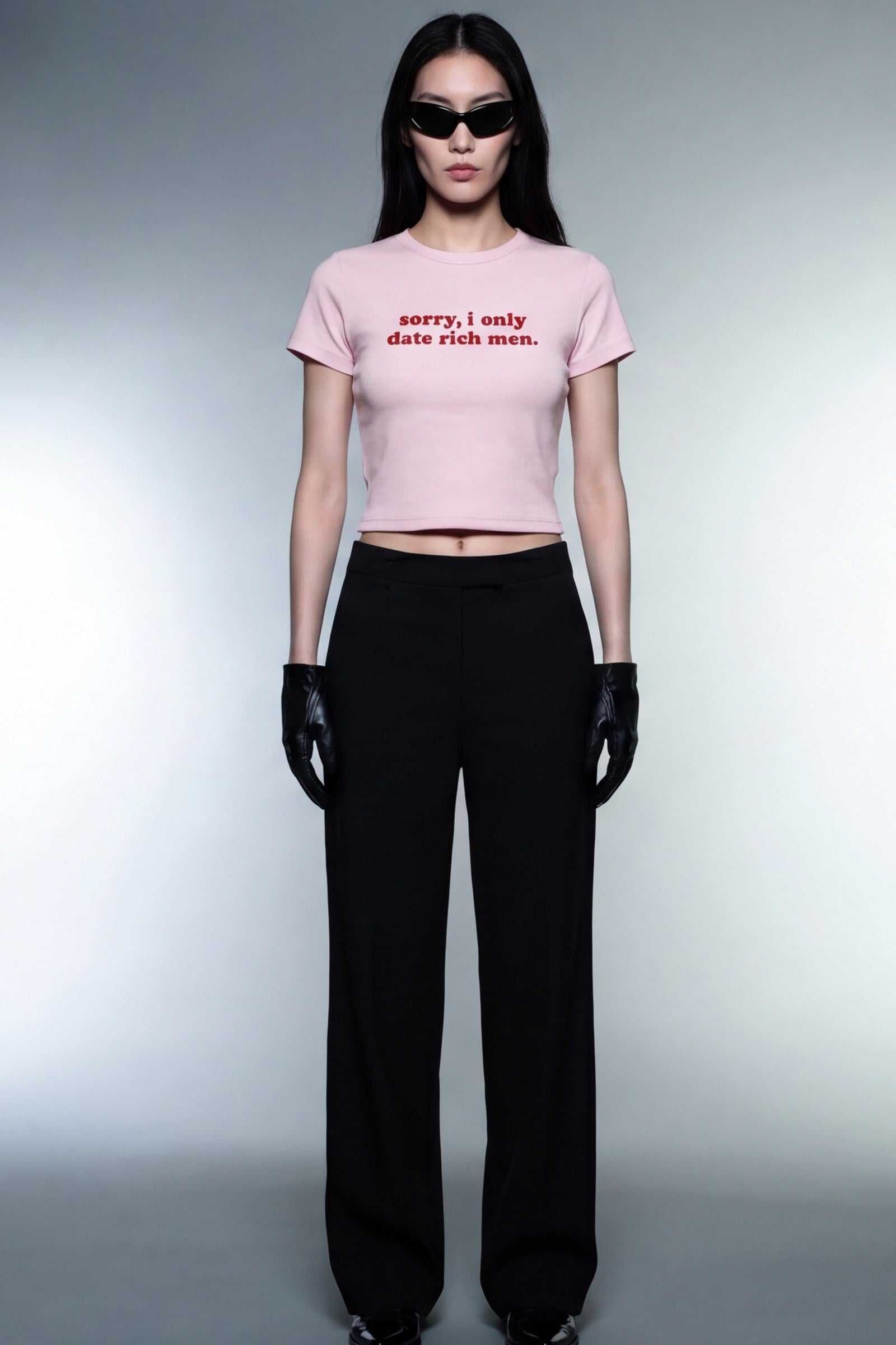 FFS cropped 2:3 | original_media:gid://shopify/MediaImage/30934160670823 | position:5 | Forfksake Rich Standards Baby Tee Pink