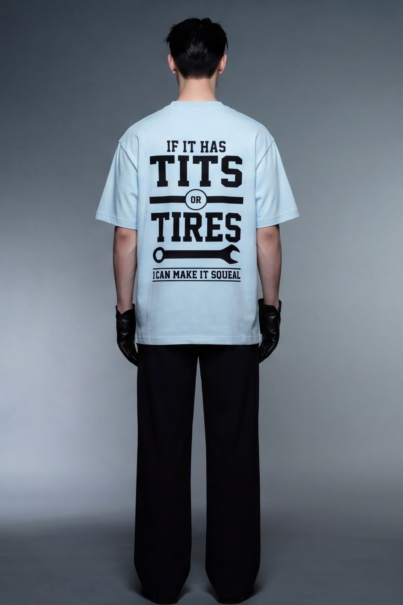 FFS cropped 2:3 | original_media:gid://shopify/MediaImage/30934171353191 | position:5 | Forfksake Sequeal Light Blue T-Shirt