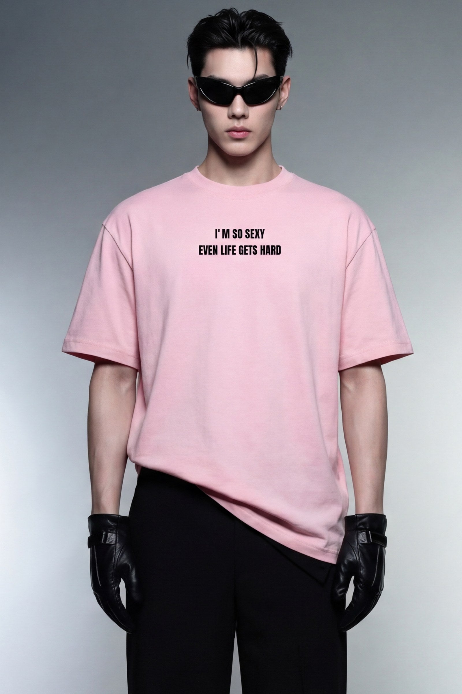 FFS cropped 2:3 | original_media:gid://shopify/MediaImage/30934180495463 | position:5 | Forfksake Sexy Pink T-Shirt