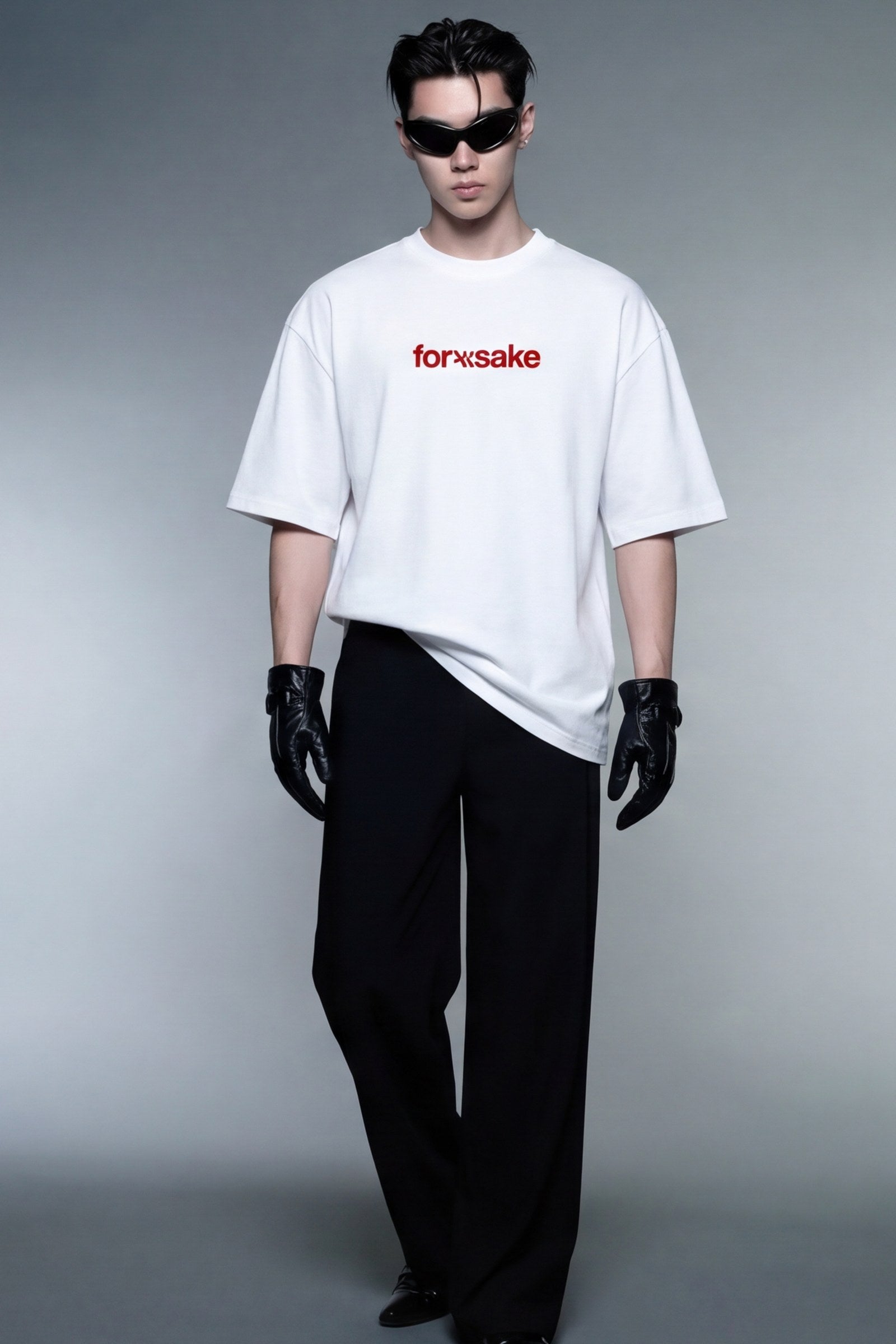 FFS cropped 2:3 | original_media:gid://shopify/MediaImage/30934190325863 | position:5 | Forfksake Small Circle Big Checks T-Shirt White