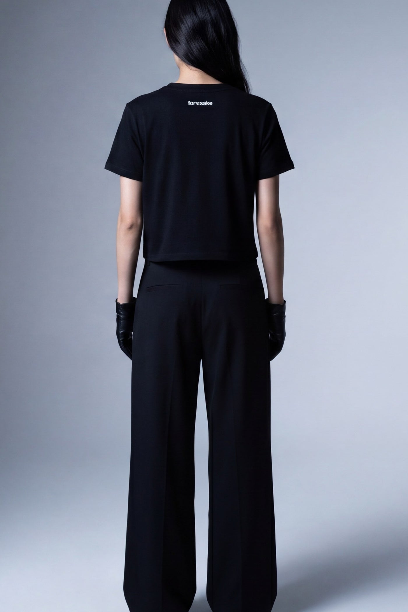 FFS cropped 2:3 | original_media:gid://shopify/MediaImage/30934226829415 | position:5 | Forfksake Spoiled B*tch Baby Tee Black