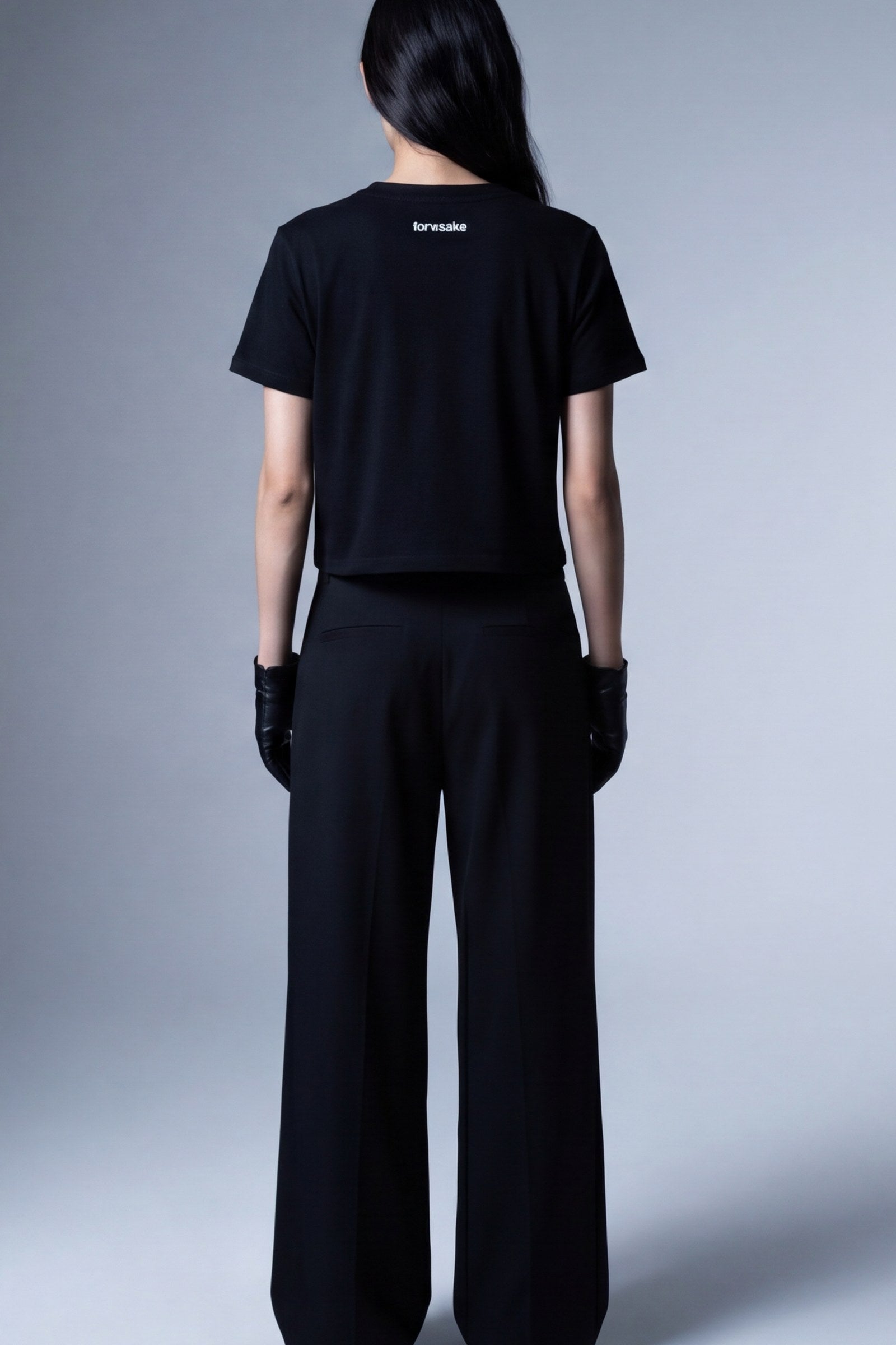 FFS cropped 2:3 | original_media:gid://shopify/MediaImage/30934226829415 | position:5 | Forfksake Spoiled B*tch Baby Tee Black
