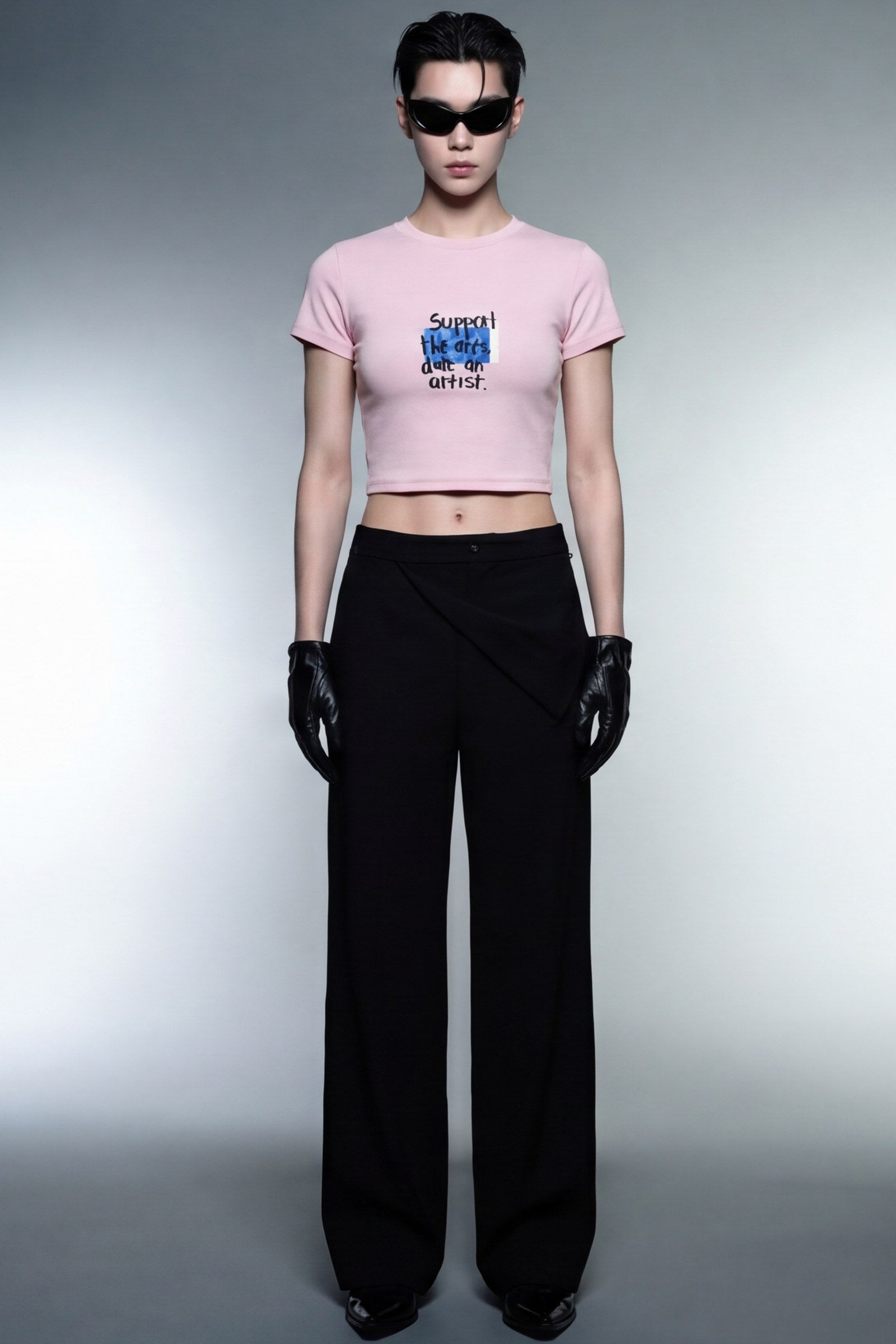 FFS cropped 2:3 | original_media:gid://shopify/MediaImage/30934243672167 | position:5 | Forfksake Support The Art And Date An Artist Baby Tee