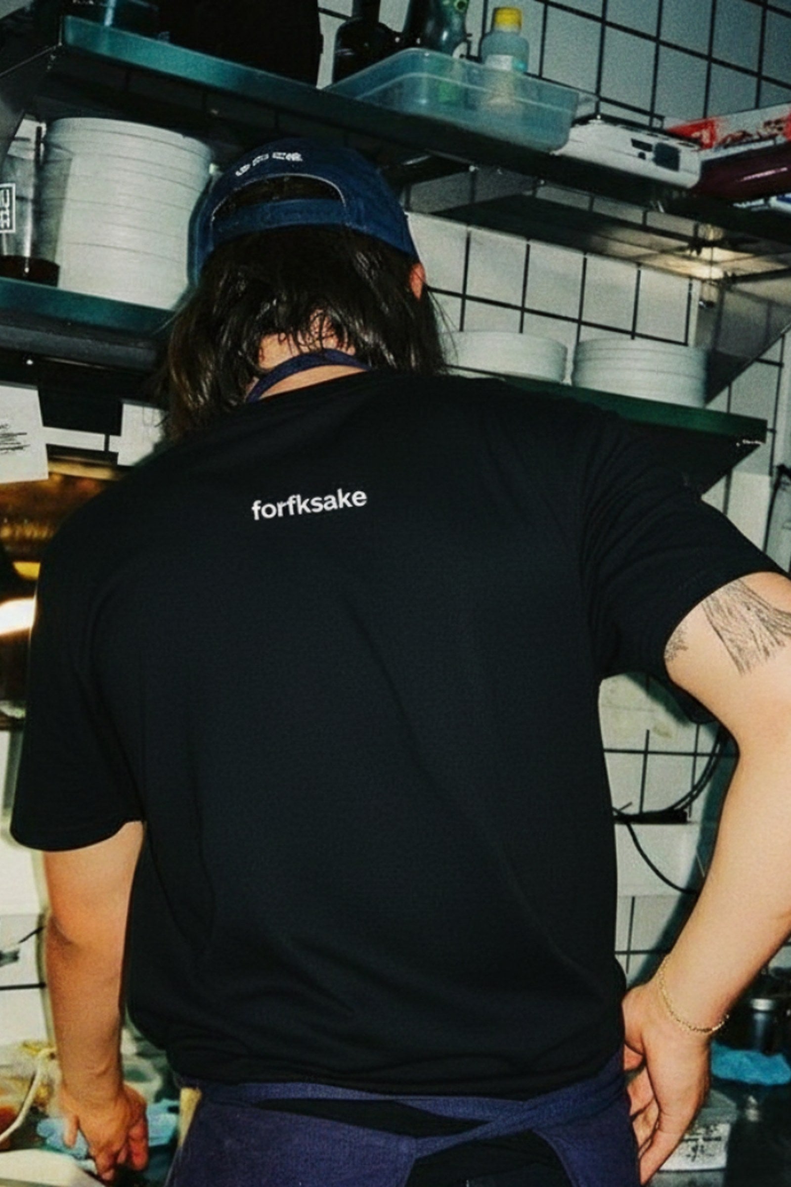 FFS cropped 2:3 | original_media:gid://shopify/MediaImage/30934249504871 | position:5 | Forfksake The Sweet Bite Black T-Shirt