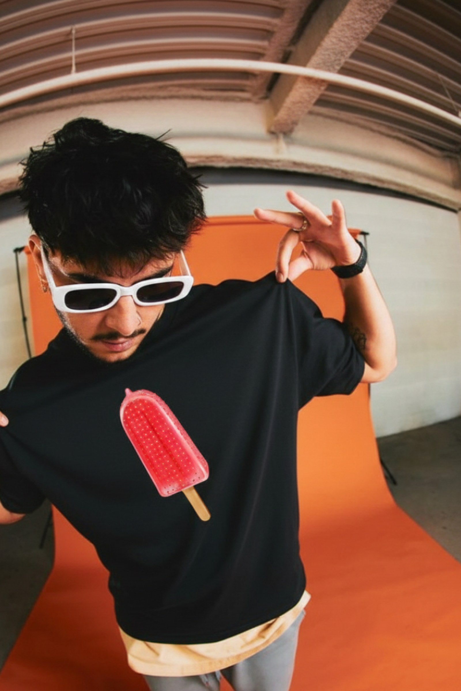 FFS cropped 2:3 | original_media:gid://shopify/MediaImage/30934250324071 | position:5 | Forfksake The Sweet Deal Black T-Shirt