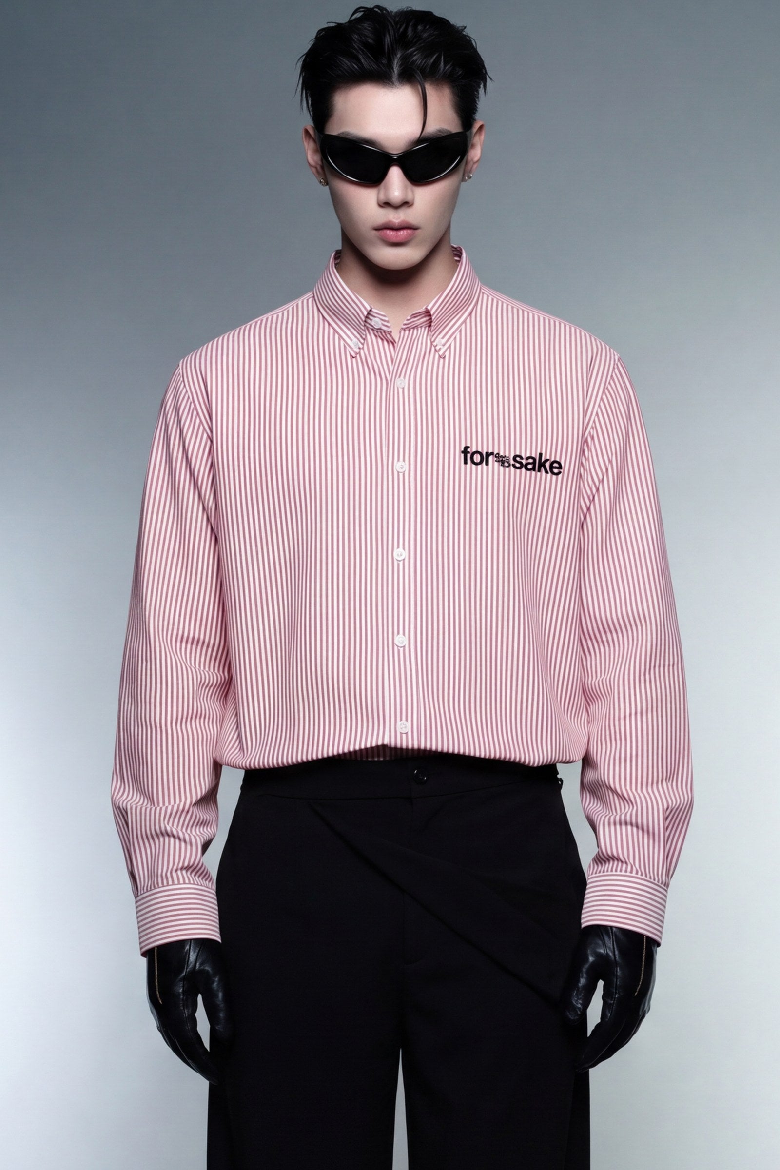 FFS cropped 2:3 | original_media:gid://shopify/MediaImage/30934251929703 | position:5 | Forfksake Think Outside The Box Striped Shirt Pink