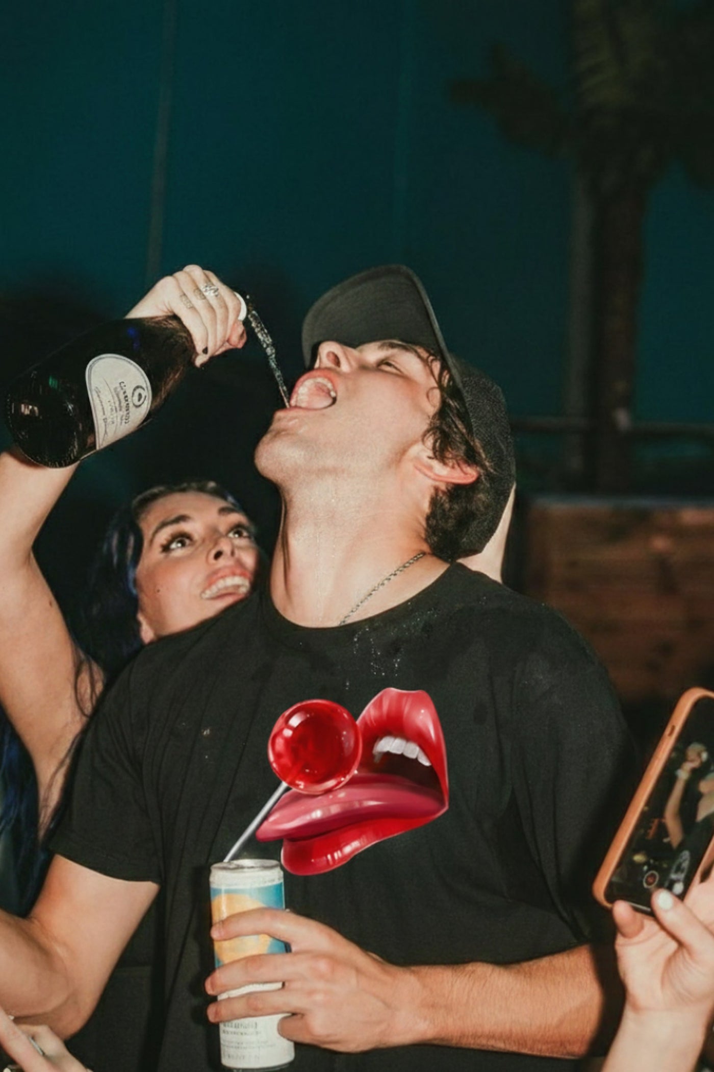 FFS cropped 2:3 | original_media:gid://shopify/MediaImage/30934292824167 | position:5 | Forfksake Wicked Treats Black T-Shirt