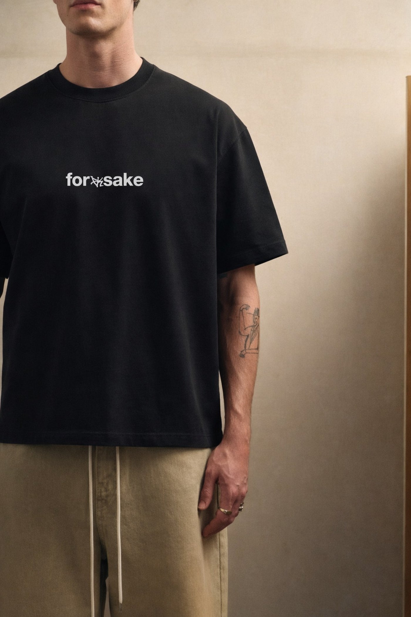 FFS cropped 2:3 | original_media:gid://shopify/MediaImage/30934349840487 | position:5 | Forfksake If I'm Flirting With You Black T-Shirt