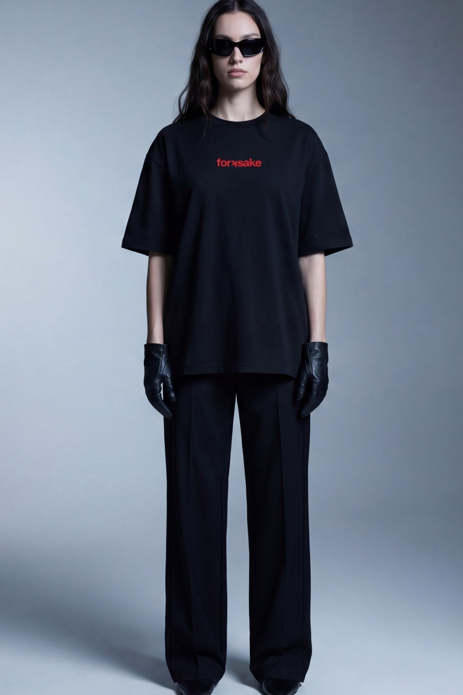FFS cropped 2:3 | original_media:gid://shopify/MediaImage/30934875930727 | position:5 | Forfksake Flat Earth T-Shirt Black