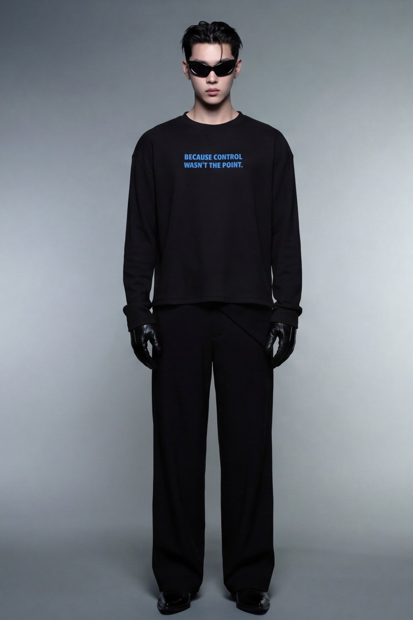 FFS cropped 2:3 | original_media:gid://shopify/MediaImage/30933442003047 | position:6 | Forfksake Absolut 00 Waffle Long Sleeve Black