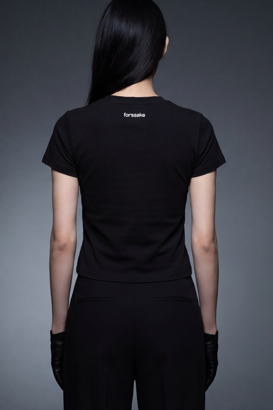 FFS cropped 2:3 | original_media:gid://shopify/MediaImage/30933644247143 | position:6 | Forfksake Apocalypse Baby Tee Black