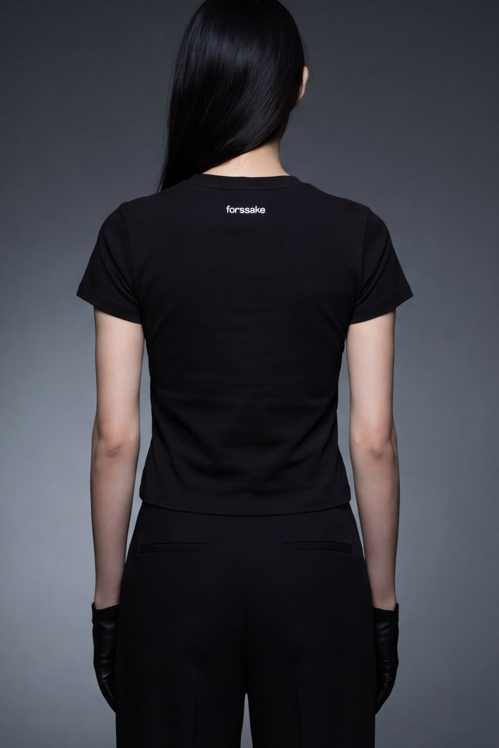 FFS cropped 2:3 | original_media:gid://shopify/MediaImage/30933644247143 | position:6 | Forfksake Apocalypse Baby Tee Black