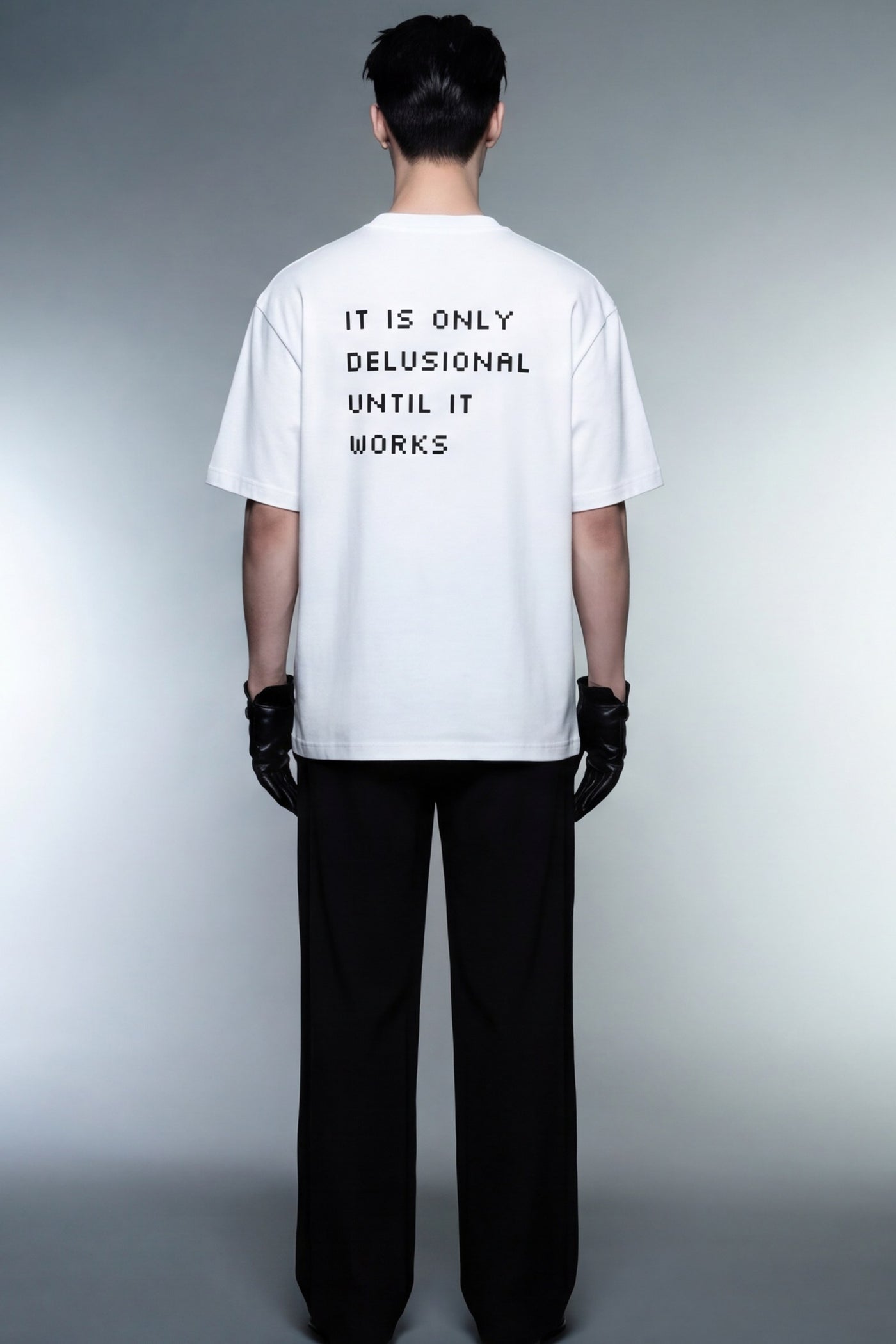 FFS cropped 2:3 | original_media:gid://shopify/MediaImage/30933687992423 | position:6 | Forfksake Delusional GPT White T-Shirt