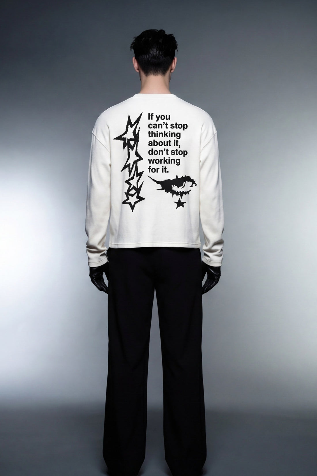 FFS cropped 2:3 | original_media:gid://shopify/MediaImage/30933694316647 | position:6 | Forfksake Don't Stop Working Waffle Long Sleeve Off White