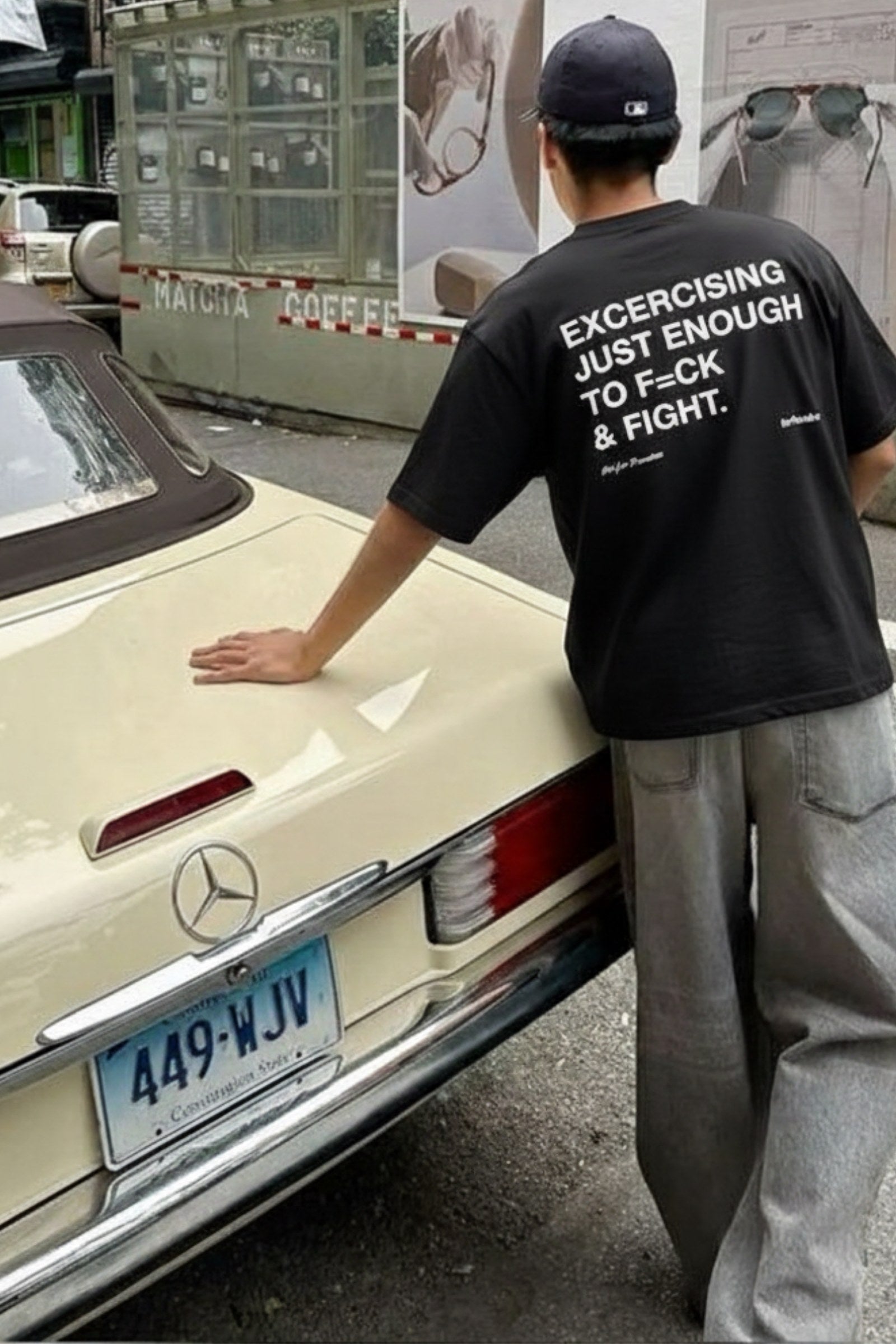 FFS cropped 2:3 | original_media:gid://shopify/MediaImage/30933738651751 | position:6 | Forfksake Exercising Black T-Shirt