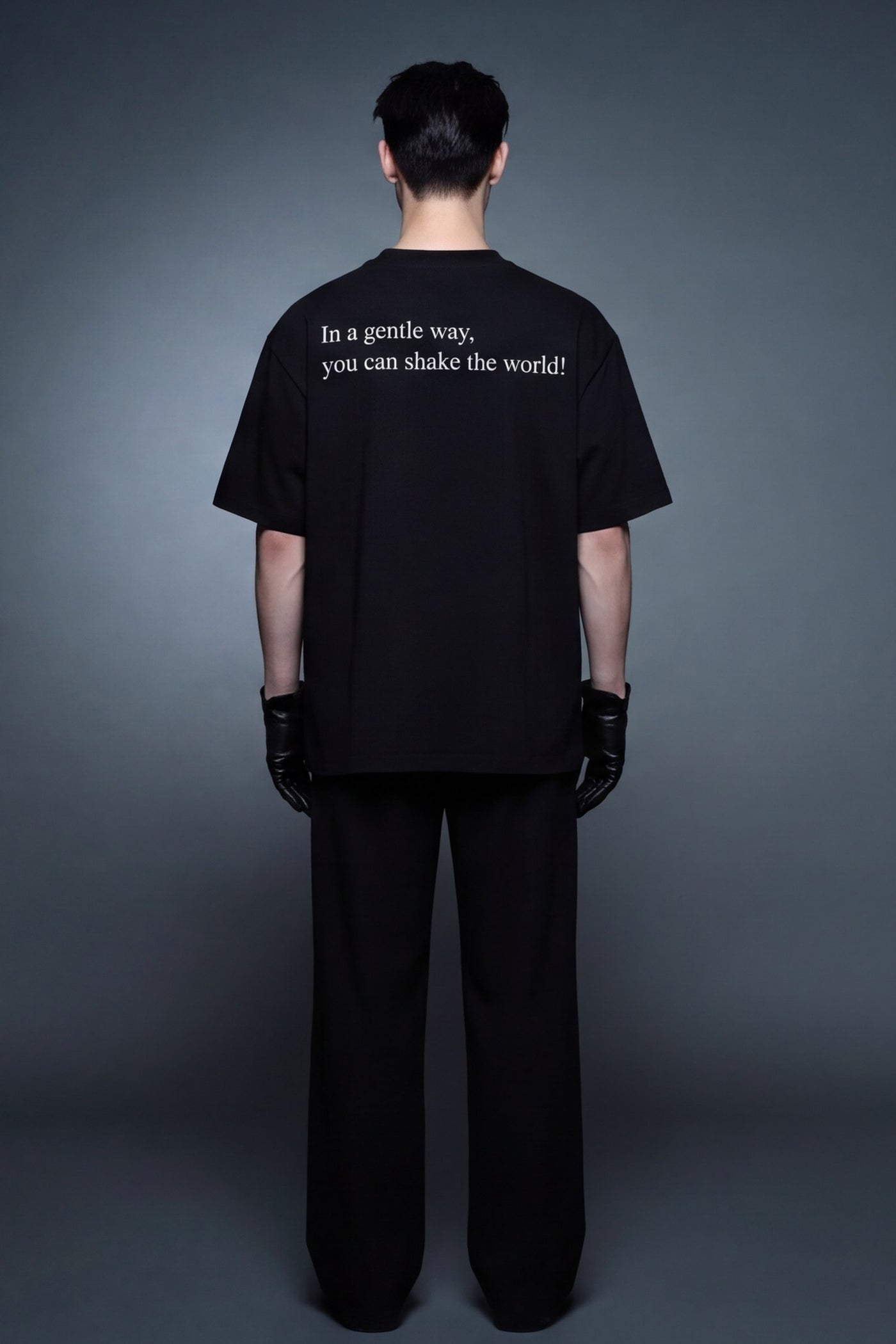 FFS cropped 2:3 | original_media:gid://shopify/MediaImage/30933772730471 | position:6 | Forfksake Gentle Black T-Shirt