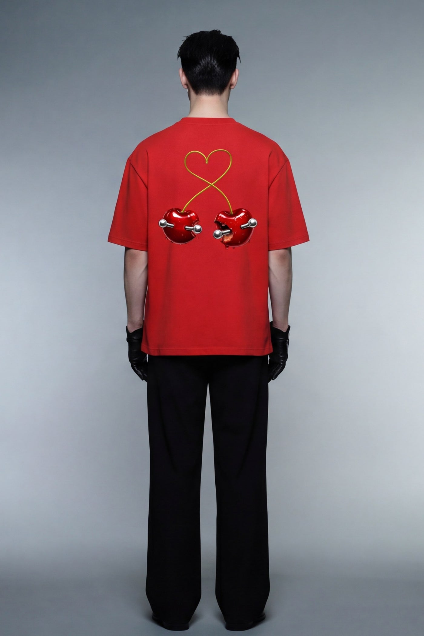 FFS cropped 2:3 | original_media:gid://shopify/MediaImage/30933956853863 | position:6 | Forfksake Handle With Desire Red T-Shirt
