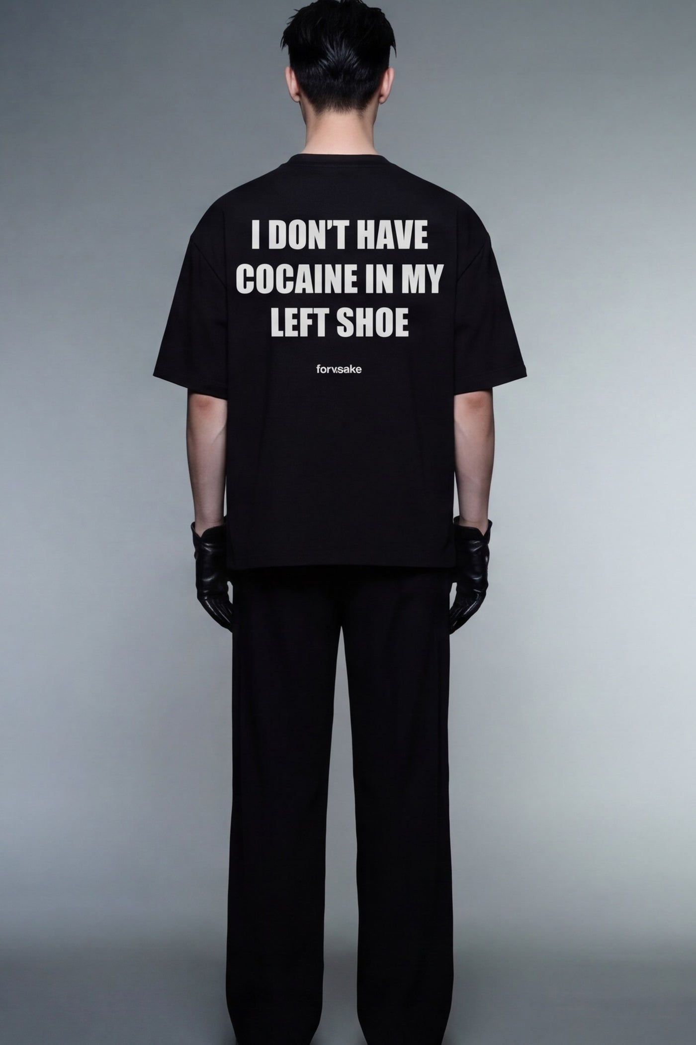 FFS cropped 2:3 | original_media:gid://shopify/MediaImage/30933991424103 | position:6 | Forfksake I Don't Have Cocaine T-Shirt Black