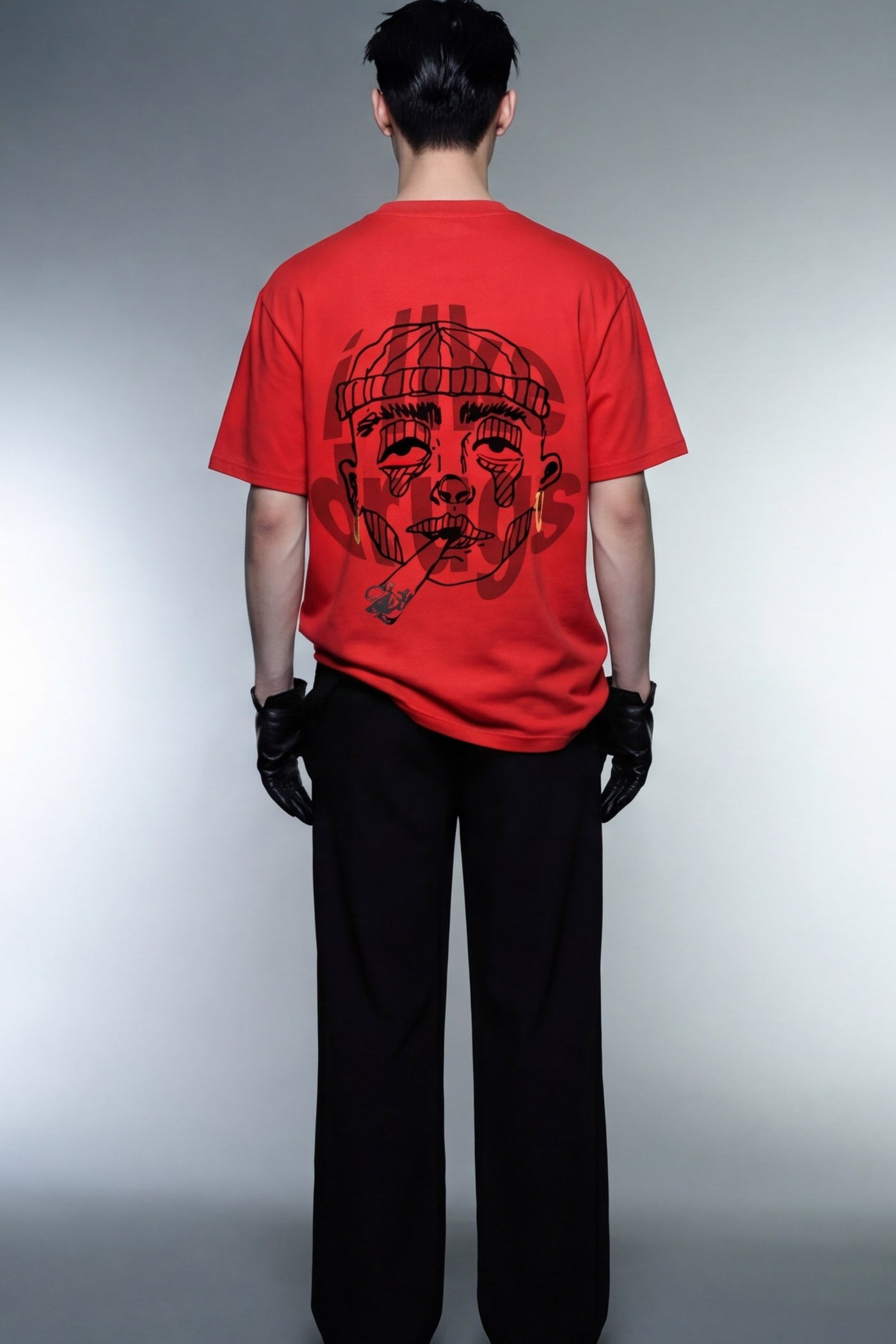 FFS cropped 2:3 | original_media:gid://shopify/MediaImage/30933992439911 | position:6 | Forfksake I Like Drugs T-Shirt(red)