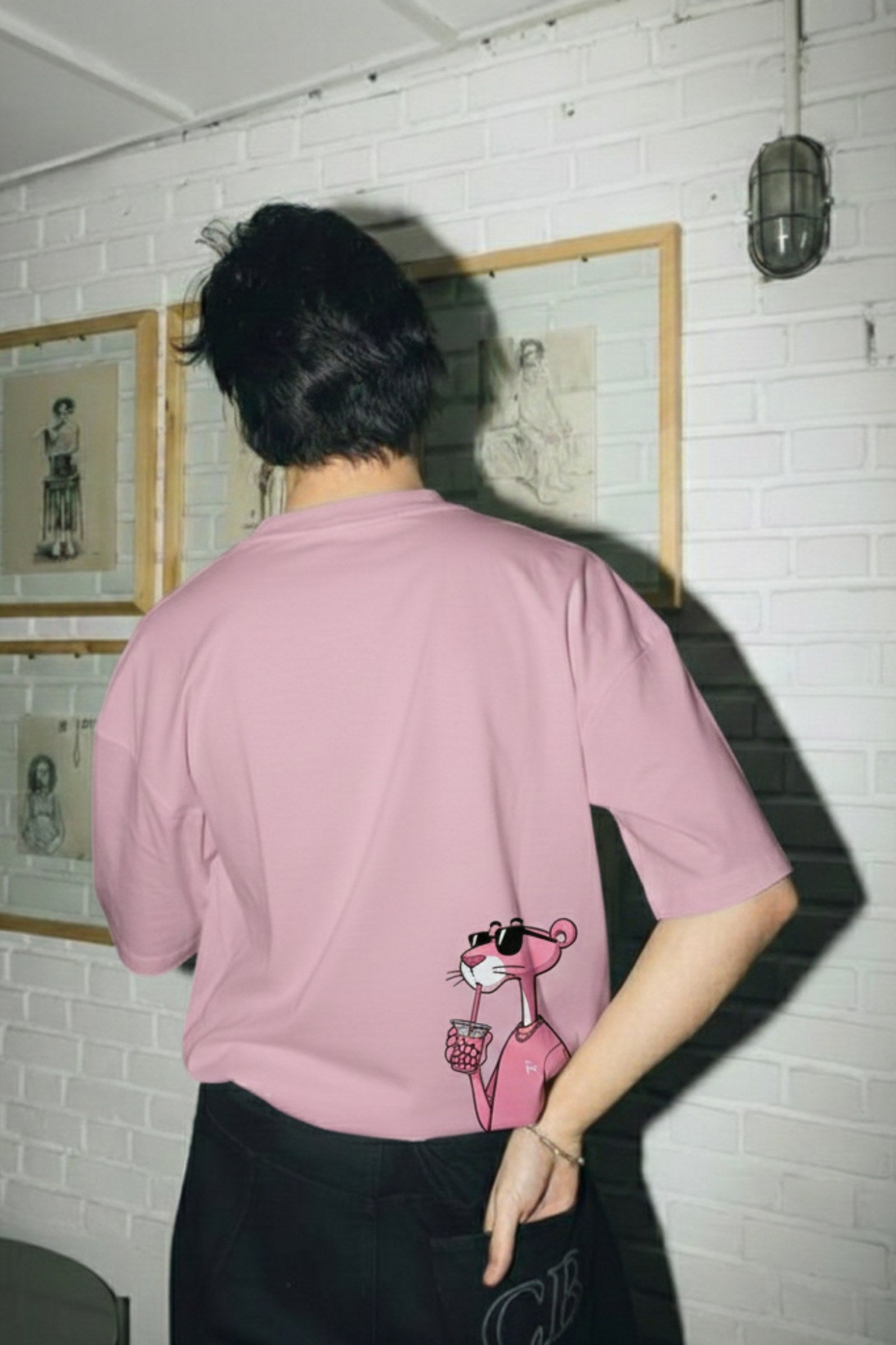 FFS cropped 2:3 | original_media:gid://shopify/MediaImage/30934009020519 | position:6 | Forfksake Just Chill And Do Nothing Pink T-Shirt