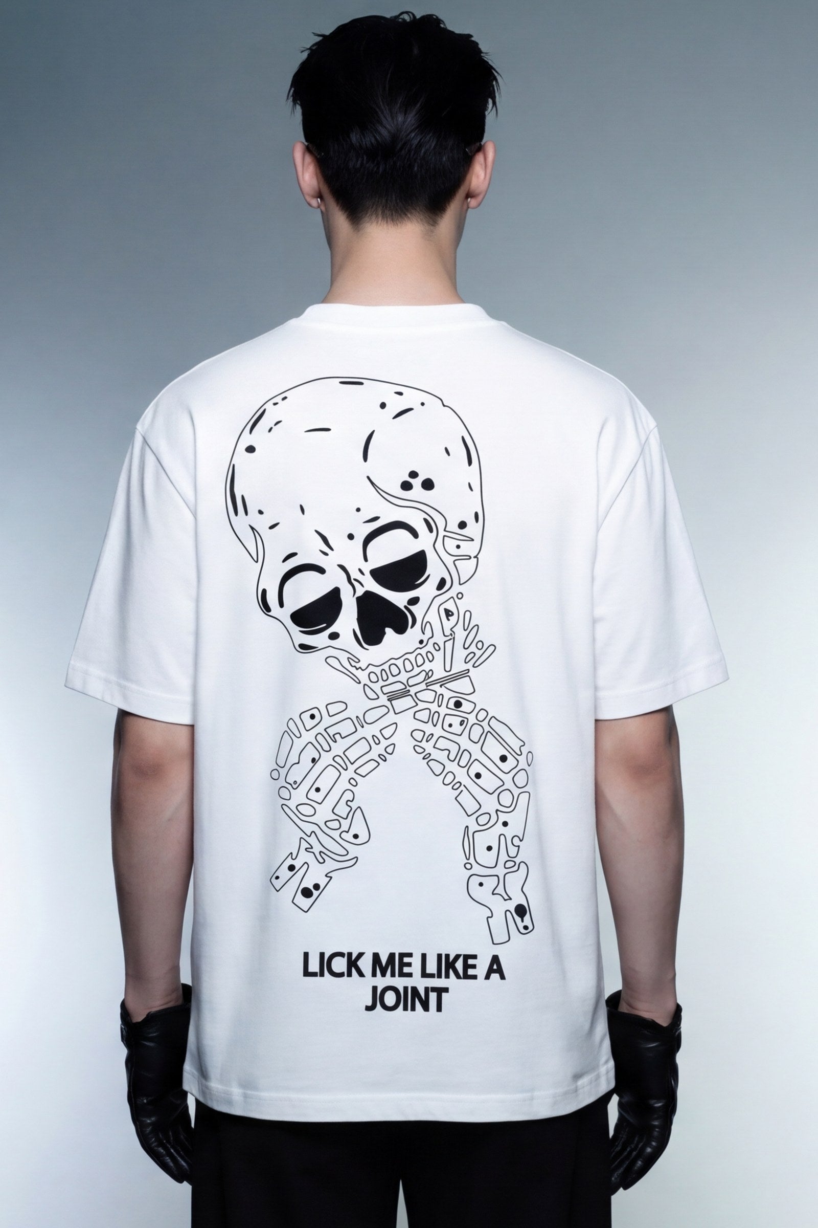 FFS cropped 2:3 | original_media:gid://shopify/MediaImage/30934009872487 | position:6 | Forfksake Just Lick It White T-Shirt
