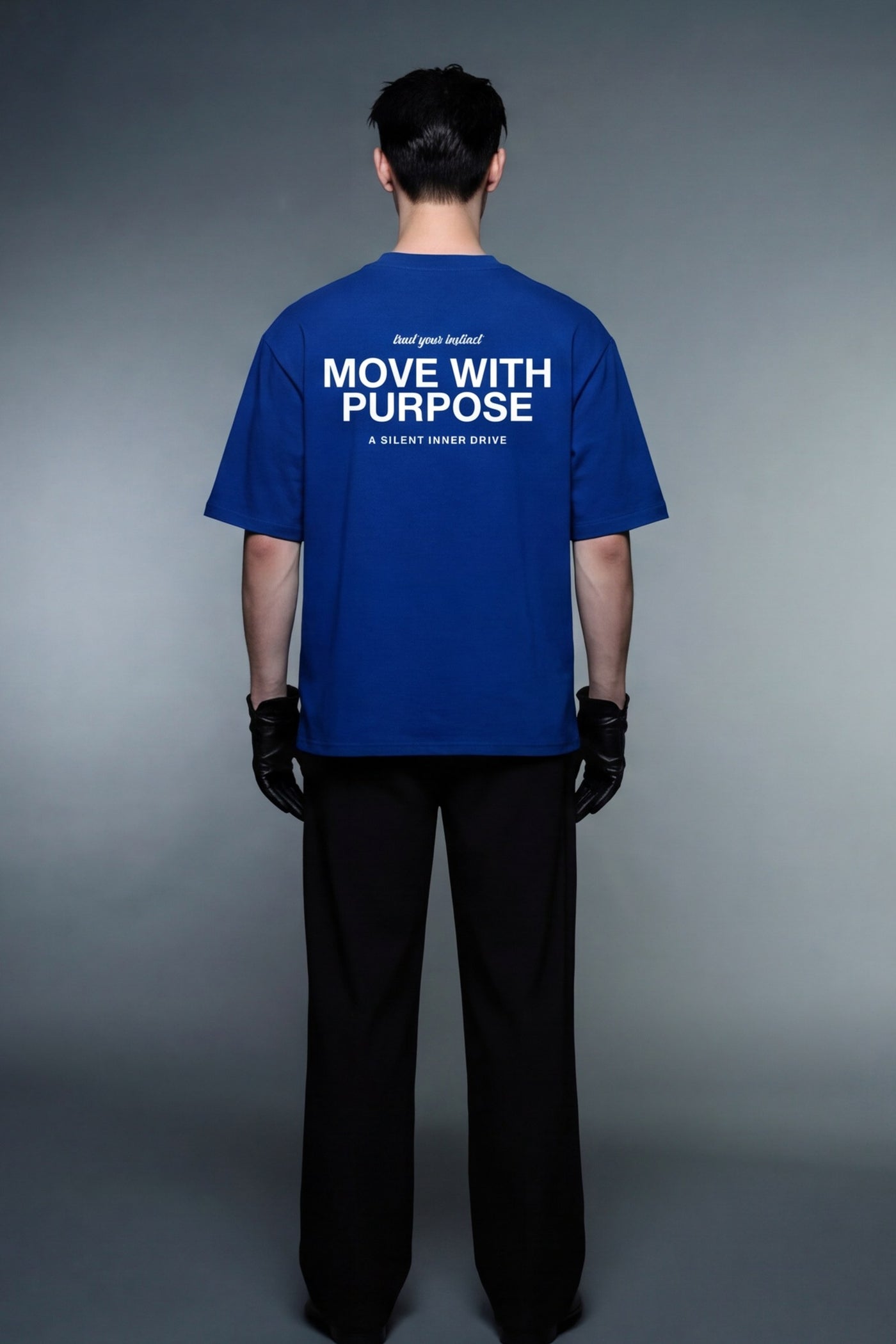 FFS cropped 2:3 | original_media:gid://shopify/MediaImage/30934073704551 | position:6 | Forfksake Move With Purpose T-Shirt Blue