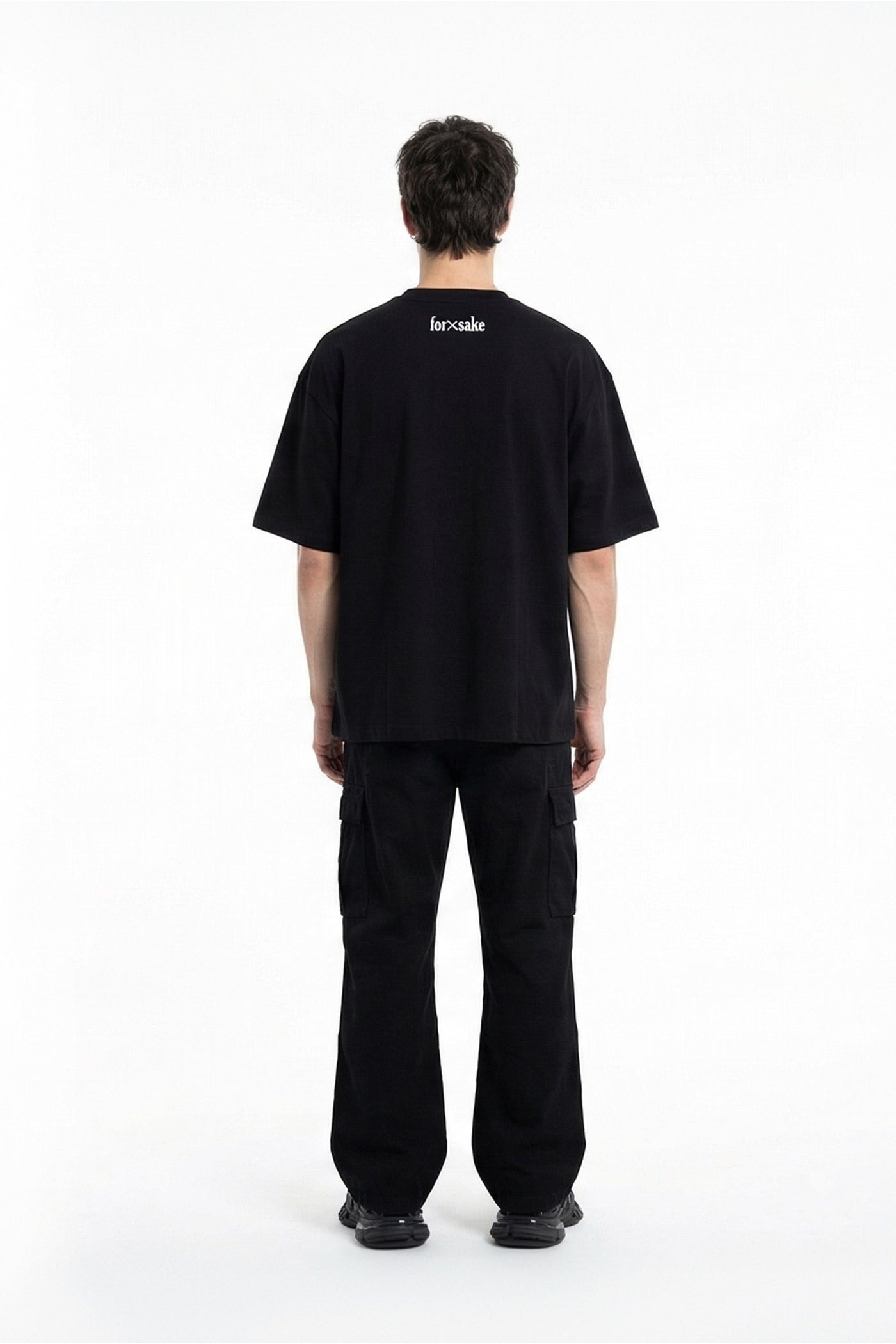 FFS cropped 2:3 | original_media:gid://shopify/MediaImage/30934083797095 | position:6 | Forfksake Nepo Baby T-Shirt Black
