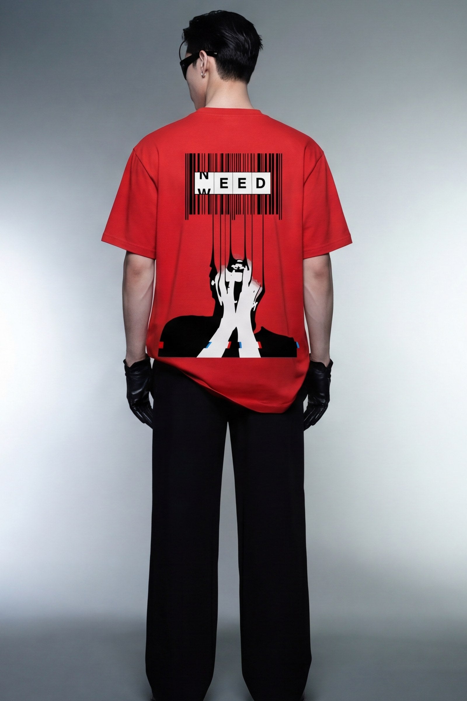FFS cropped 2:3 | original_media:gid://shopify/MediaImage/30934280110183 | position:6 | Forfksake Weed Is Need T-Shirt(red)