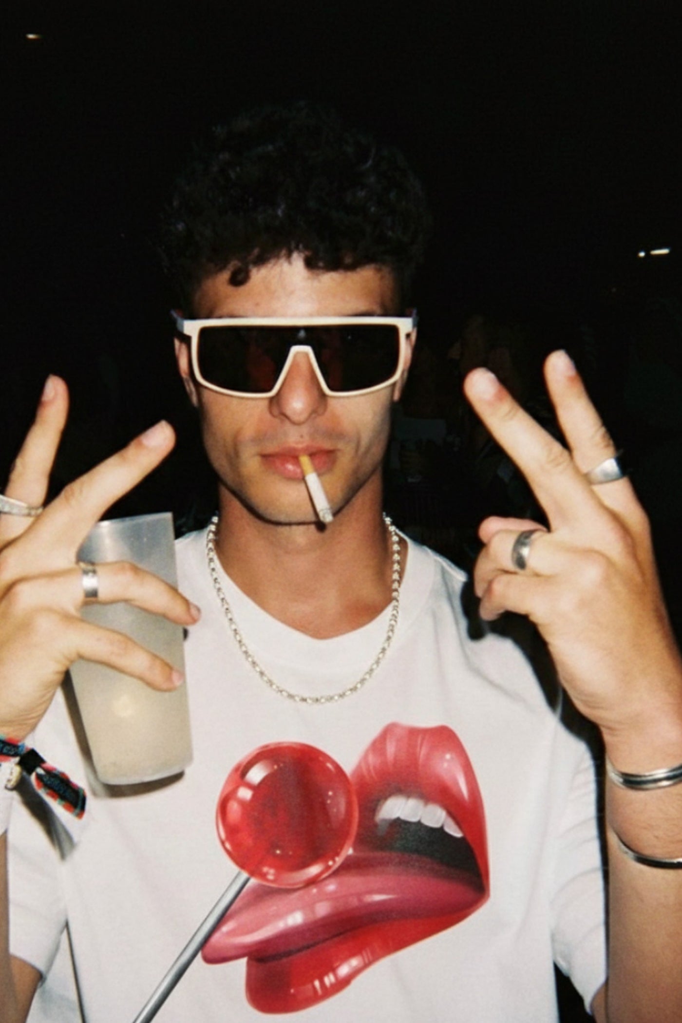 FFS cropped 2:3 | original_media:gid://shopify/MediaImage/30934294265959 | position:6 | Forfksake Wicked Treats White T-Shirt
