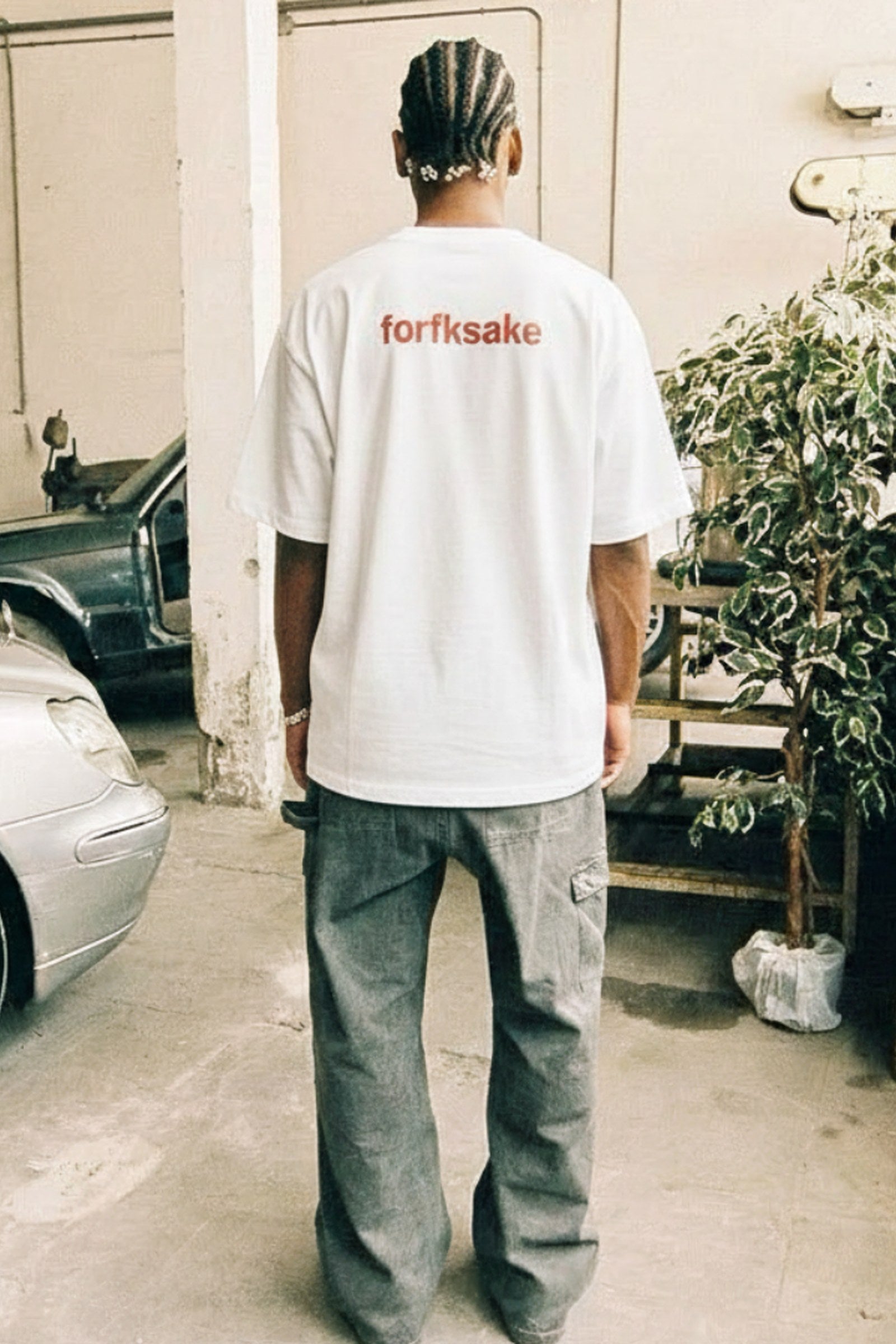 FFS cropped 2:3 | original_media:gid://shopify/MediaImage/30934294331495 | position:7 | Forfksake Wicked Treats White T-Shirt