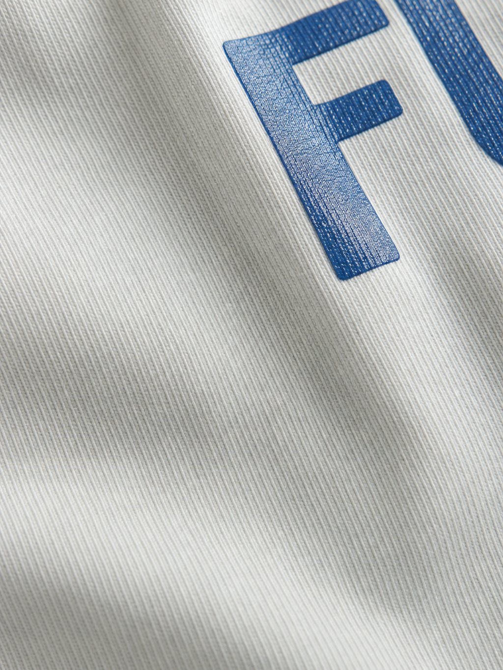 Forfksake Fuck The Fucking Fuckers T-Shirt White – close-up detail