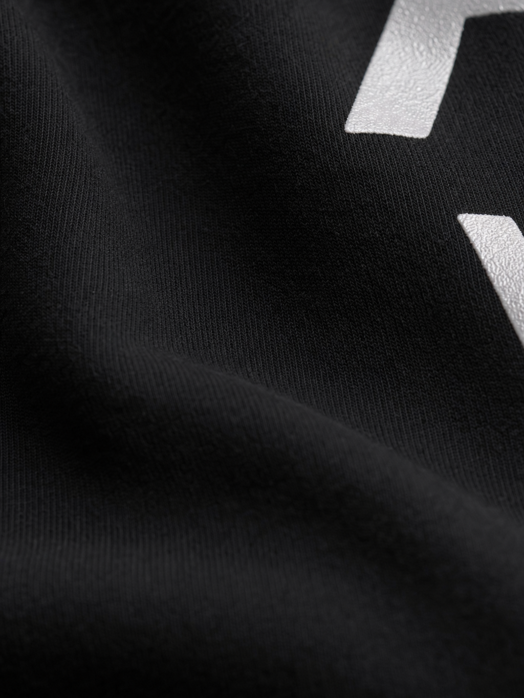 Forfksake Aapke Punya Ka Phal Hu Mai T-Shirt Black – close-up detail