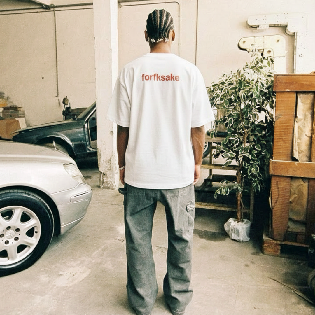 FORFKSAKE THE SWEET DEAL WHITE T-SHIRT