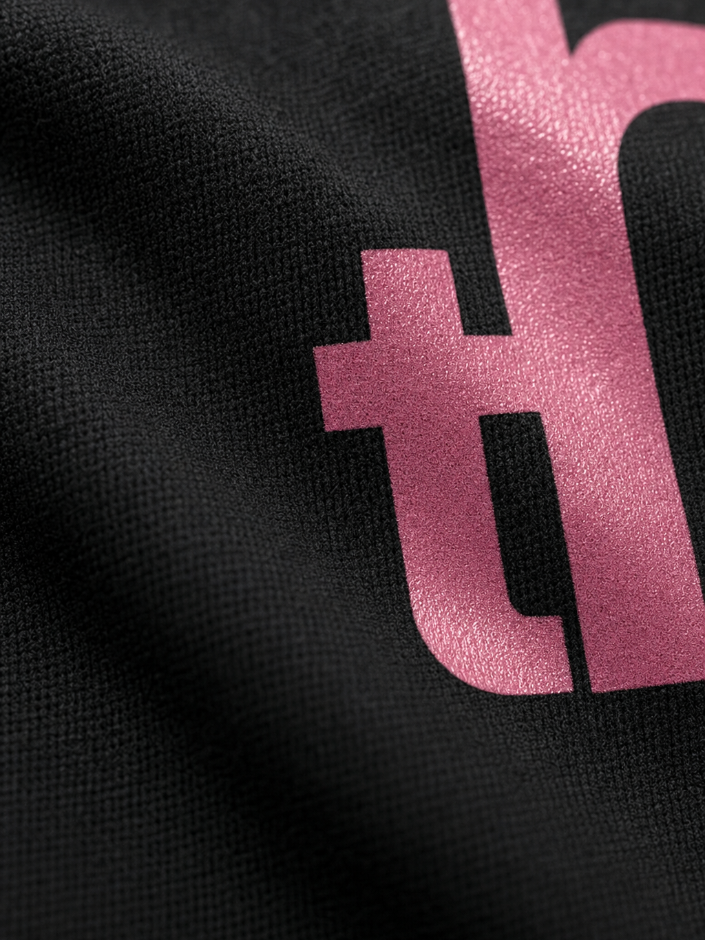 Forfksake Haunt You T-Shirt Black – close-up detail
