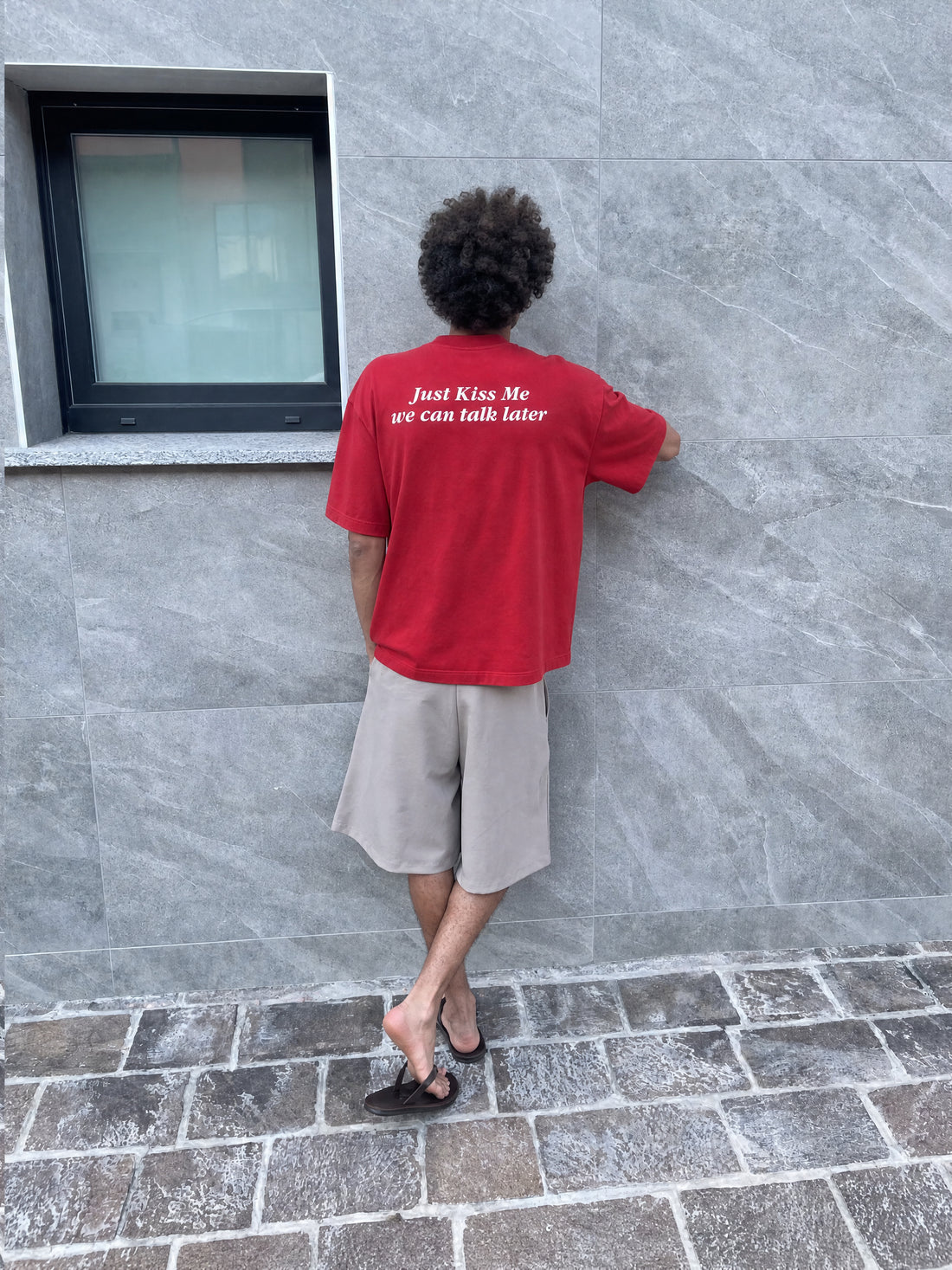 Just Kiss Me We Can Talk Later T-Shirt