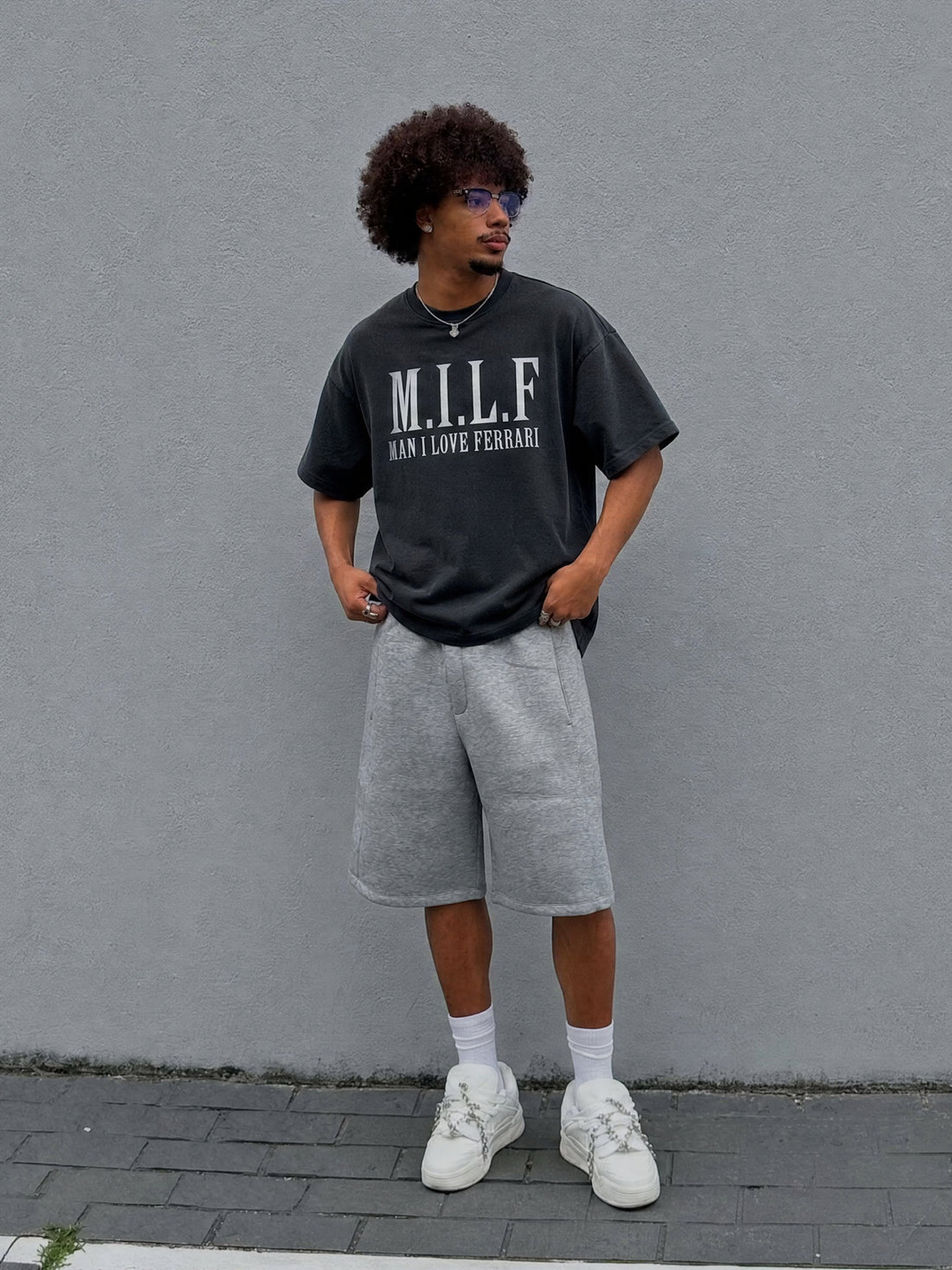 Forfksake M.I.L.F Black T-Shirt